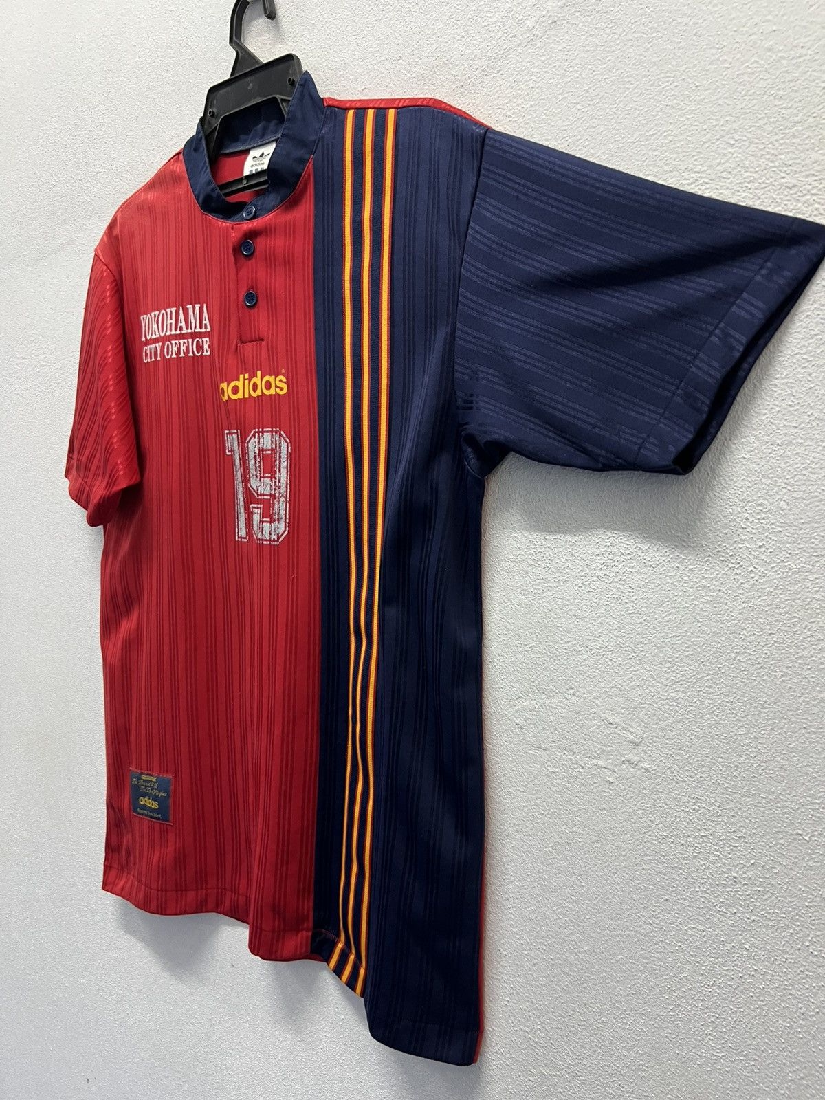 Adidas × Descente VINTAGE ADIDAS YOKOHAMA CITY OFFICE MADE IN JAPAN JERSEY Size US L / EU 52-54 / 3 - 9 Thumbnail