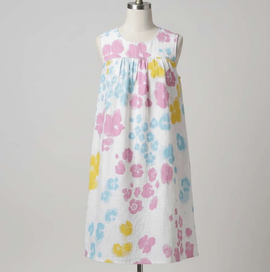Boutique Moschino Boutique Moschino Floral Linen Shift Dress – IT 40 / US 4 Size S / US 4 / IT 40 - 1 Thumbnail
