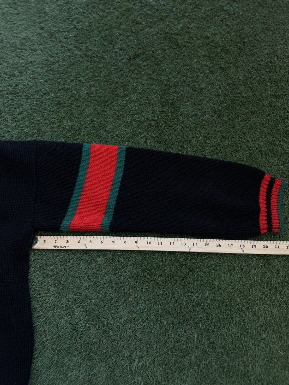 Gucci Gucci Cable Knit Cardigan Size (XXXL) Flawless 🧼 Size US XXL / EU 58 / 5 - 14 Thumbnail