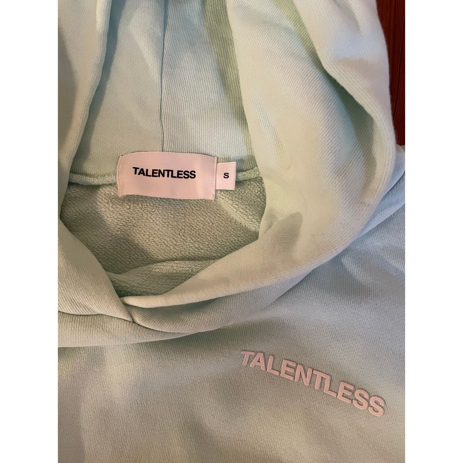 Talentless Talentless Mint Hoodie Small Unisex Pullover Minimalist Size S / US 4 / IT 40 - 6 Thumbnail