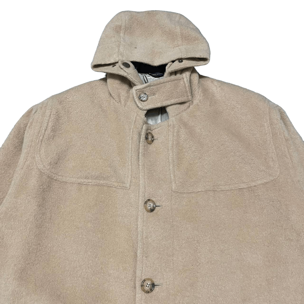 Coach Coach Camel Hair 100% Wool Coat Size US L / EU 52-54 / 3 - 2 Thumbnail