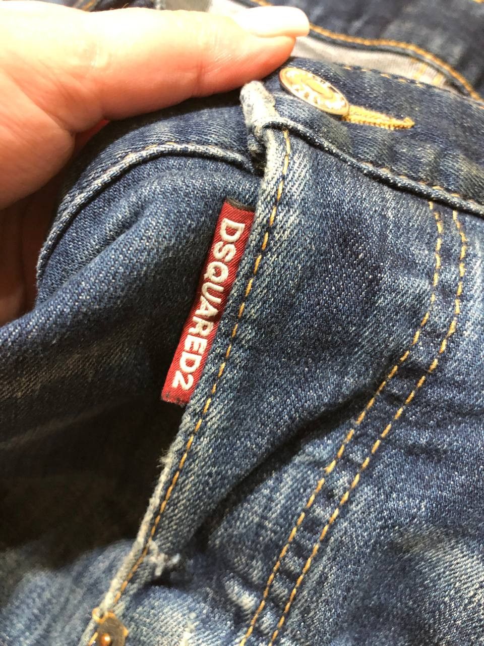 Dsquared2 Dsquared2 Ds2 Mens Slim Fit Distressed Jeans Size US 34 / EU 50 - 5 Thumbnail