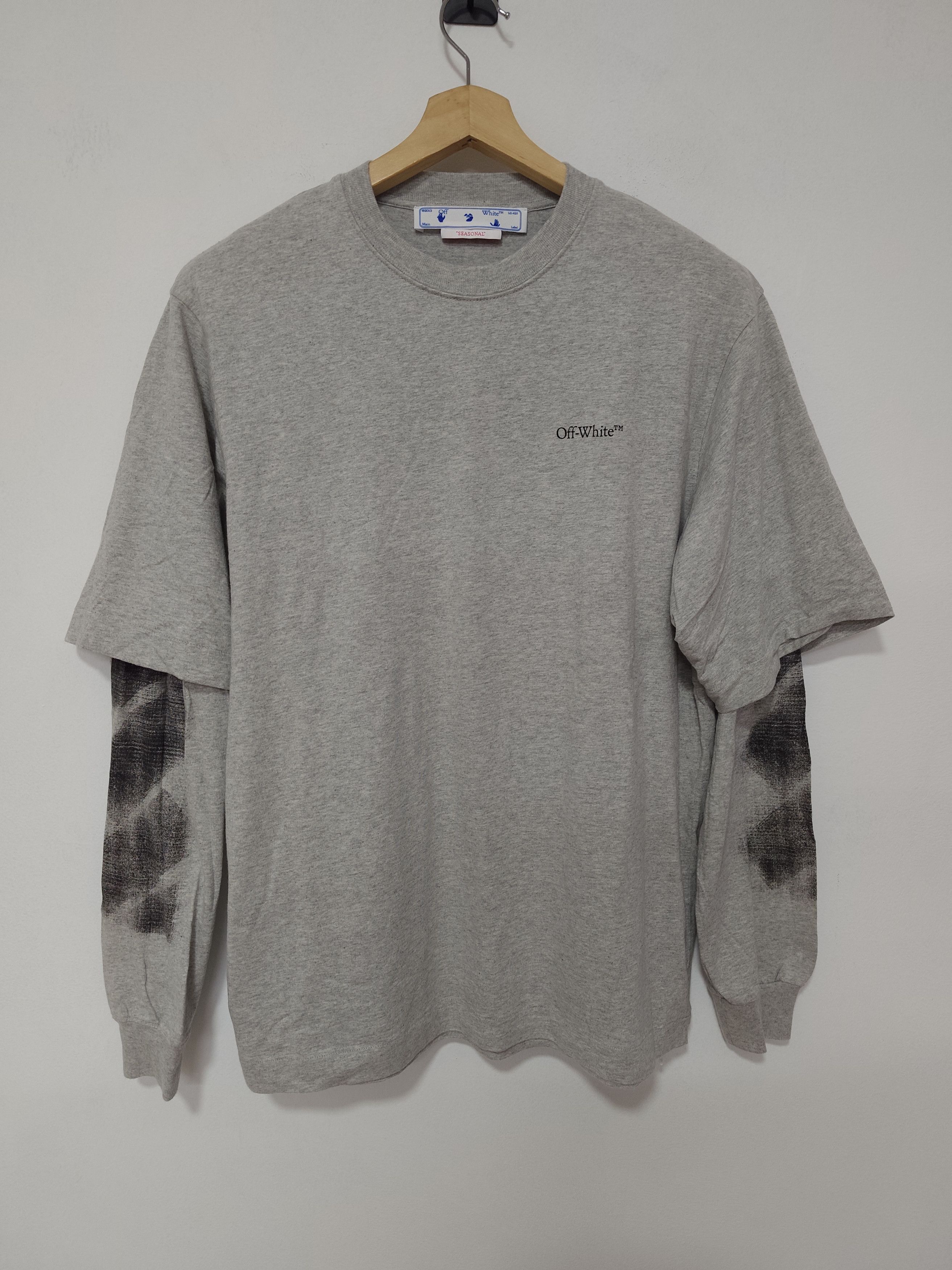 Off-White Off-White "Jumbo Arrow Long Sleeve" Size US L / EU 52-54 / 3 - 1 Thumbnail
