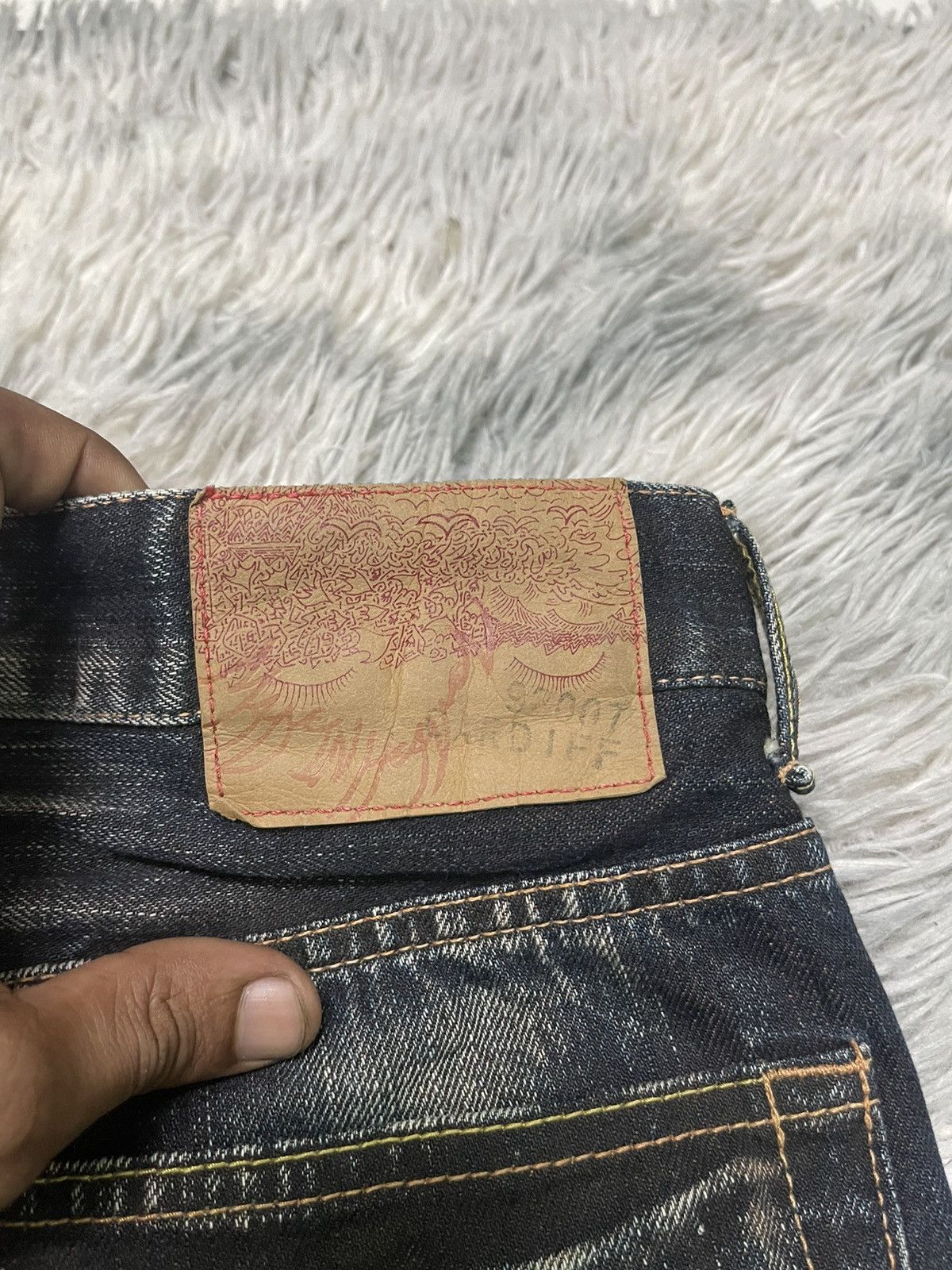 If Six Was Nine Y2K JAPANESE BRAND SOUL OF FREEDOM DENIM RARE DESIGN Size US 32 / EU 48 - 16 Thumbnail