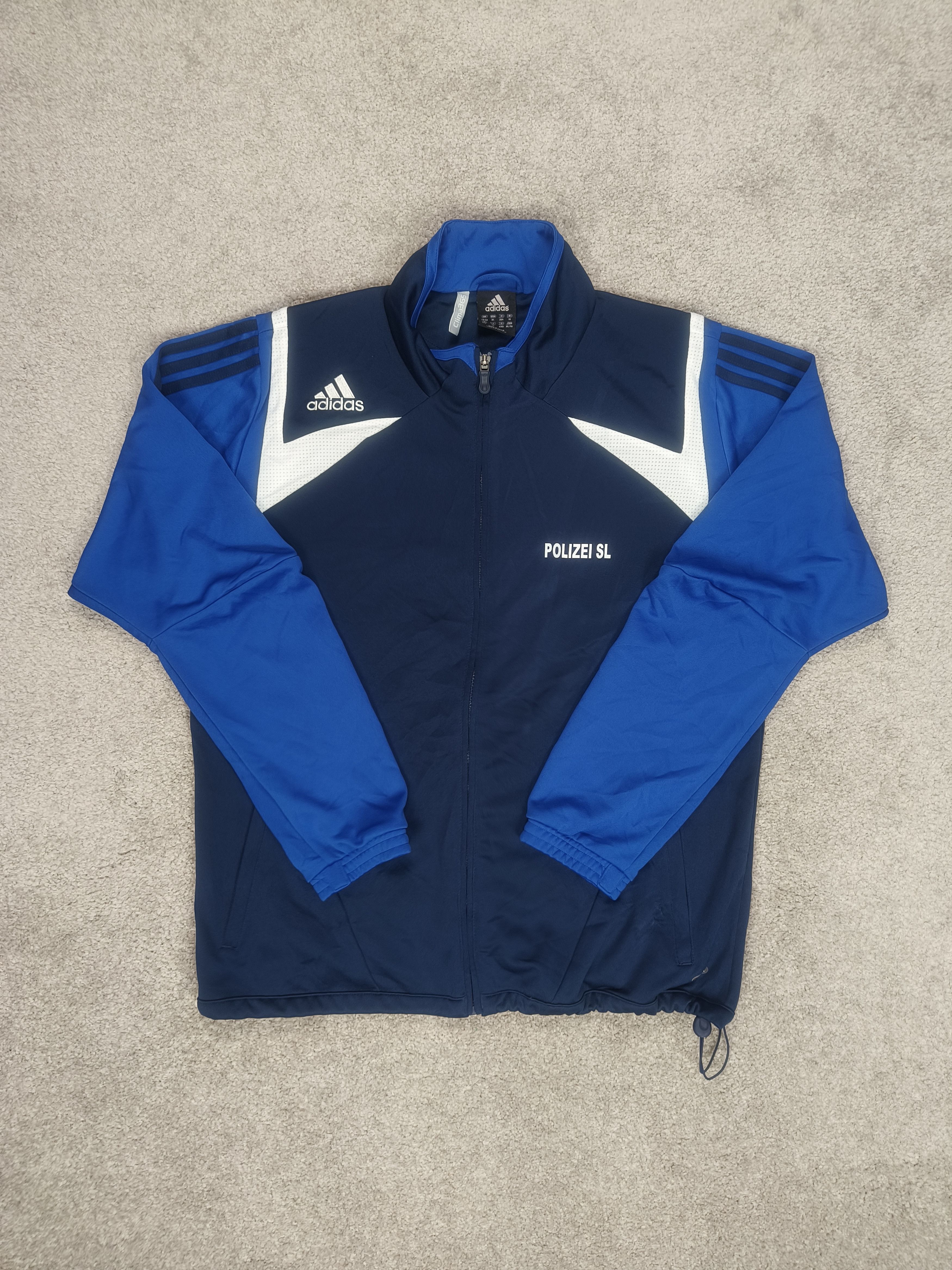 Adidas Adidas Polizei SL Team Track Jacket Size US XL / EU 56 / 4 - 1 Thumbnail