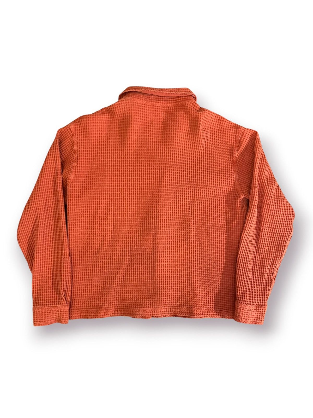 Brain Dead Brain Dead Waffle Front Shirt ‘Terracotta’ Size US M / EU 48-50 / 2 - 2 Thumbnail