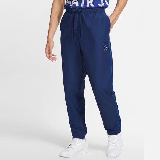 Fragment Design × Jordan Brand Air Jordan x Fragment Woven Pant 'Navy/Sport Royal/White' Size US 30 / EU 46 - 6 Thumbnail
