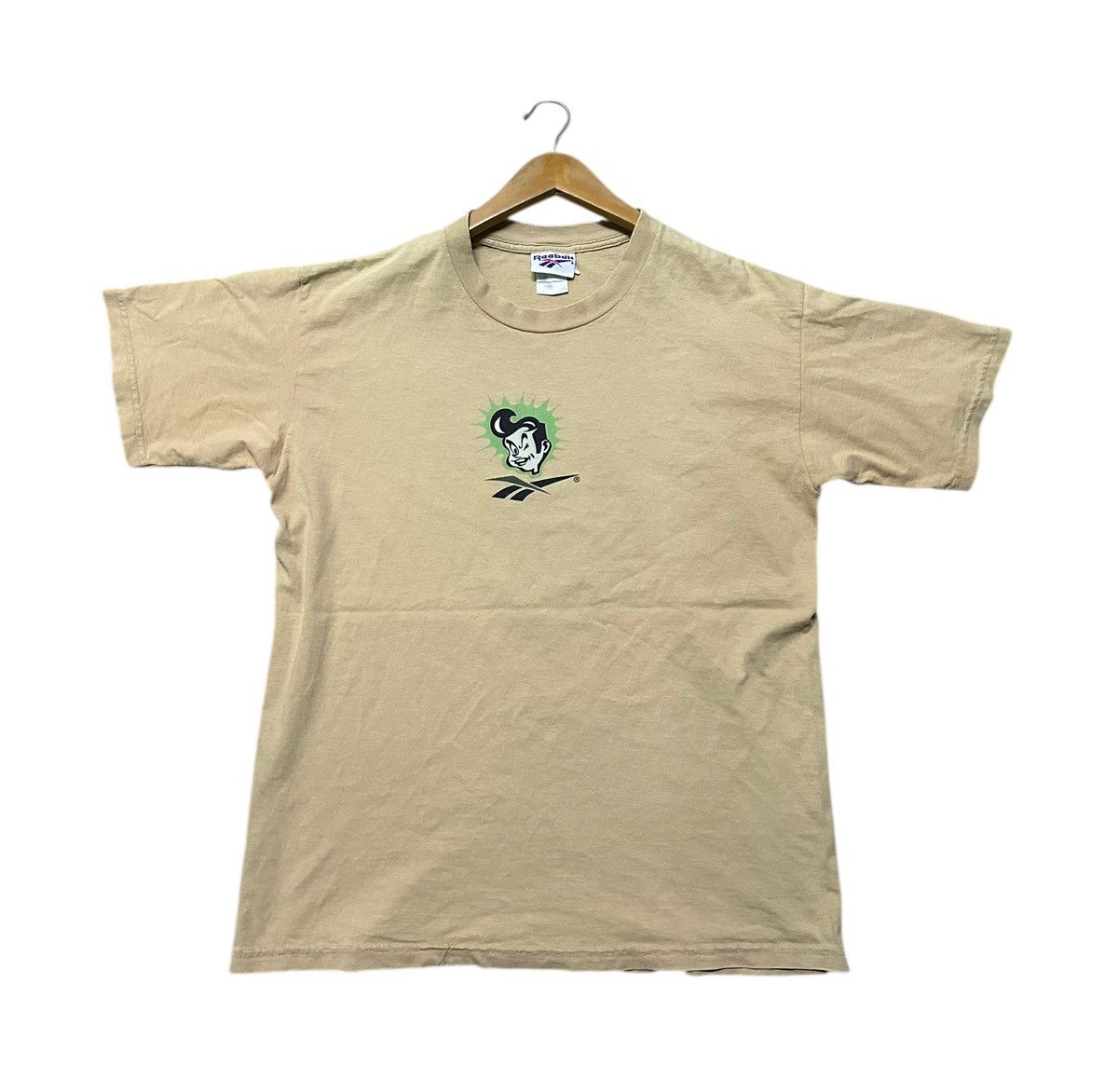 Reebok Vintage 90s Reebok Biking backhit tshirt Size US L / EU 52-54 / 3 - 3 Thumbnail