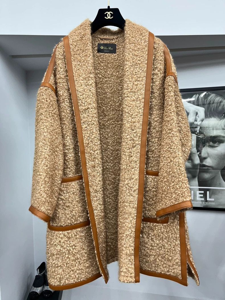 Loro Piana LORO PIANA Medium and long length cashmere blended horseha Size M / US 6-8 / IT 42-44 - 1 Thumbnail
