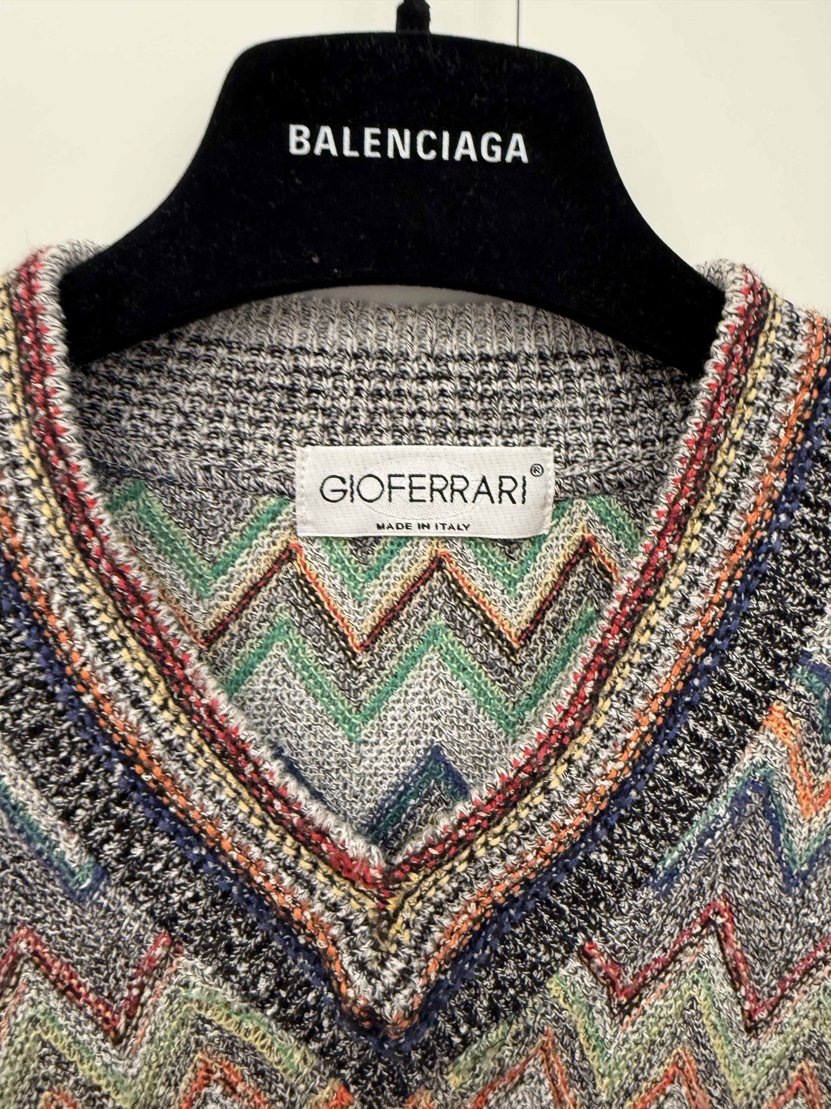 Other Zig Zag Knit Sweater (Missoni Inspired) Size US L / EU 52-54 / 3 - 3 Thumbnail