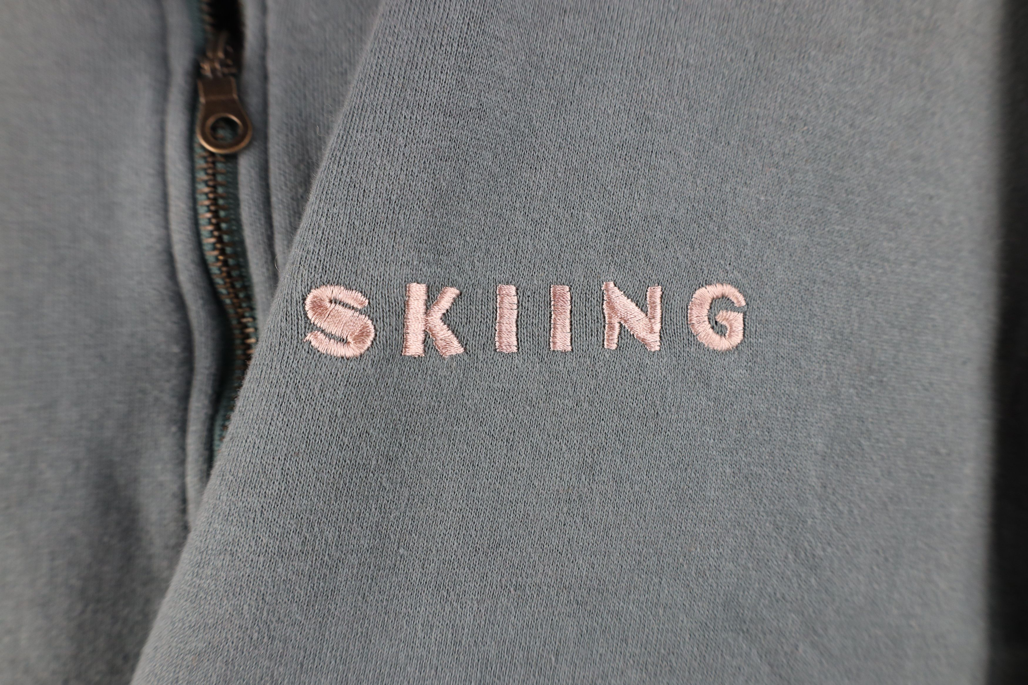 Orvis Vintage 90s Orvis Spell Skiing Half Zip Pullover Sweatshirt Size US XL / EU 56 / 4 - 4 Thumbnail