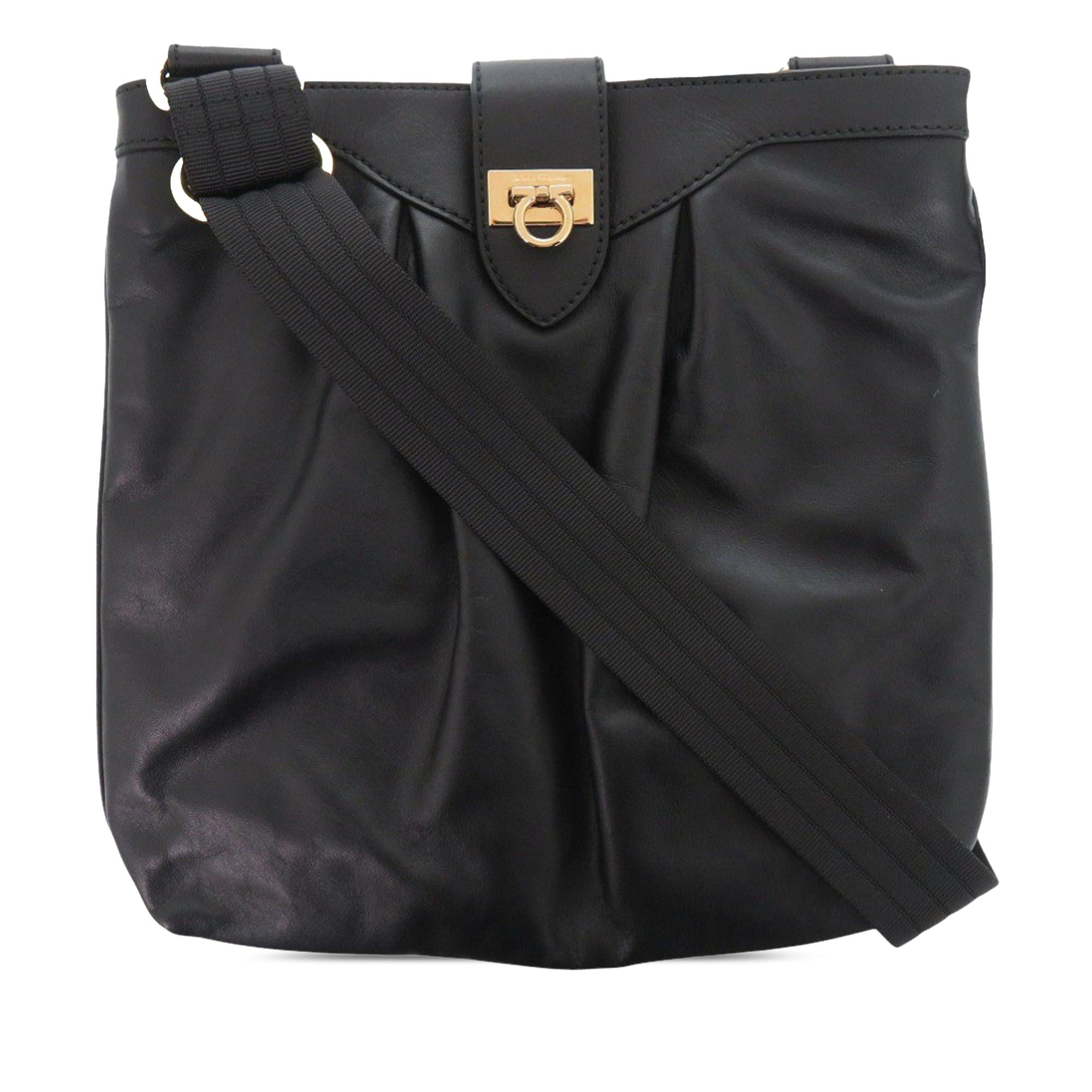Salvatore Ferragamo Leather Gancini Crossbody Size ONE SIZE - 1 Thumbnail