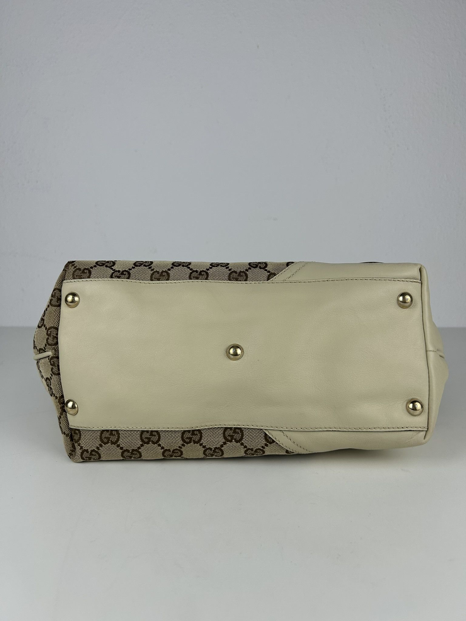 Gucci Gucci GG monogram canvas and leather shopper bag Size ONE SIZE - 5 Thumbnail