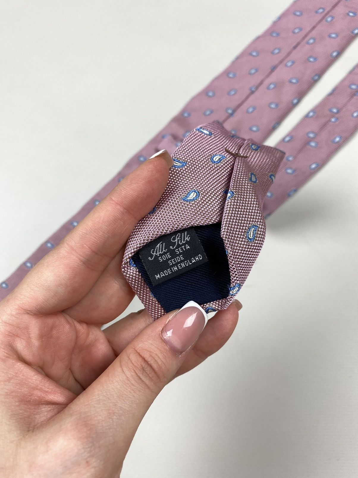 Hackett Hackett London Silk Patterned Tie Size ONE SIZE - 9 Thumbnail