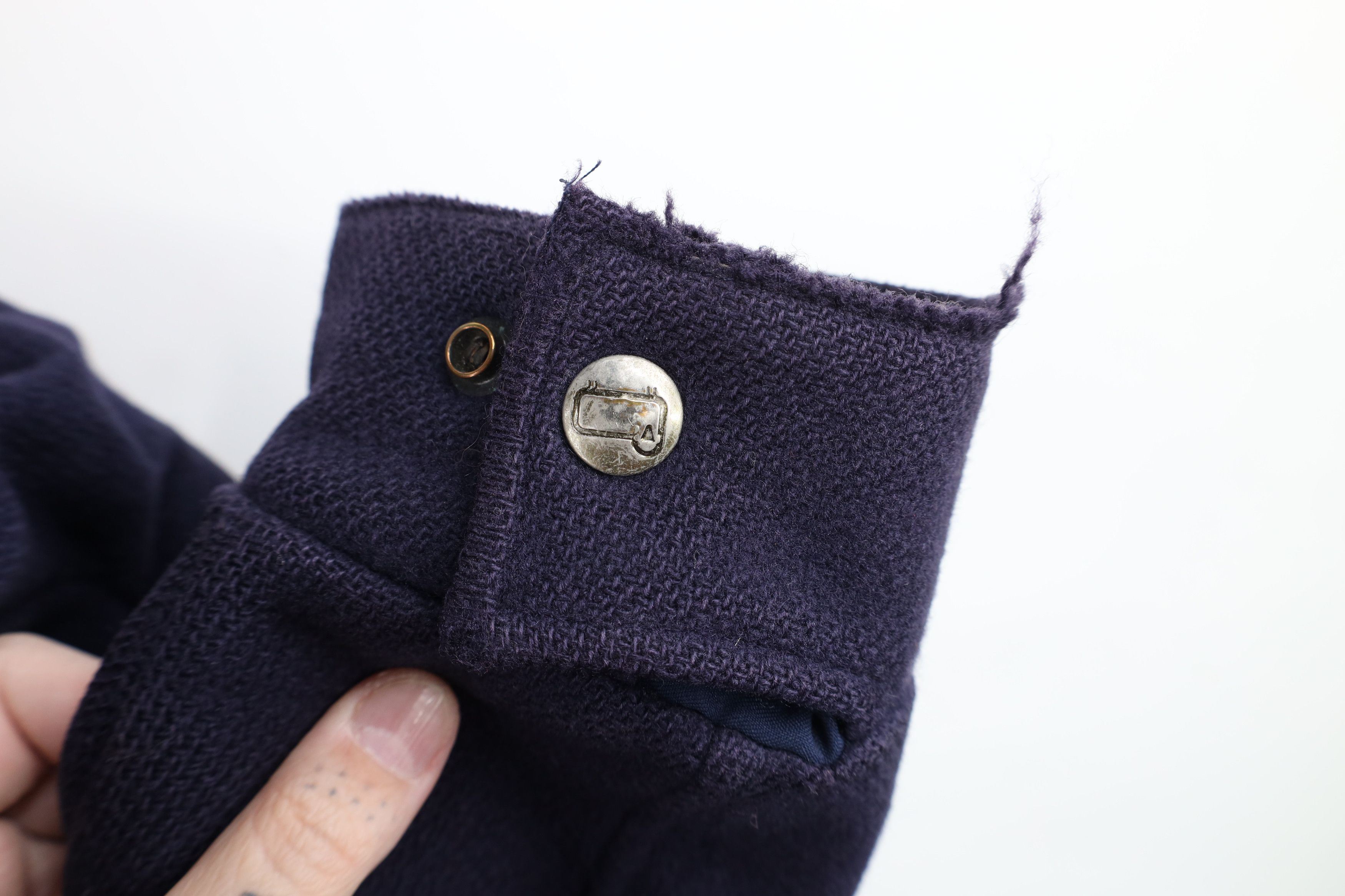 Woolrich Woolen Mills Vintage 90s Woolrich Full Zip Bomber Jacket Navy Blue USA Size US XL / EU 56 / 4 - 4 Thumbnail