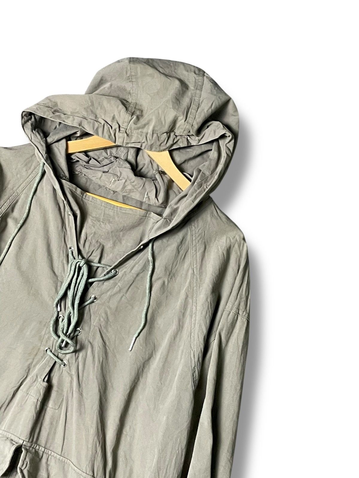 Lumberjack × Vintage Mr Lumberjack Lace Up Pullover Hooded Jacket (56) Size US L / EU 52-54 / 3 - 2 Thumbnail