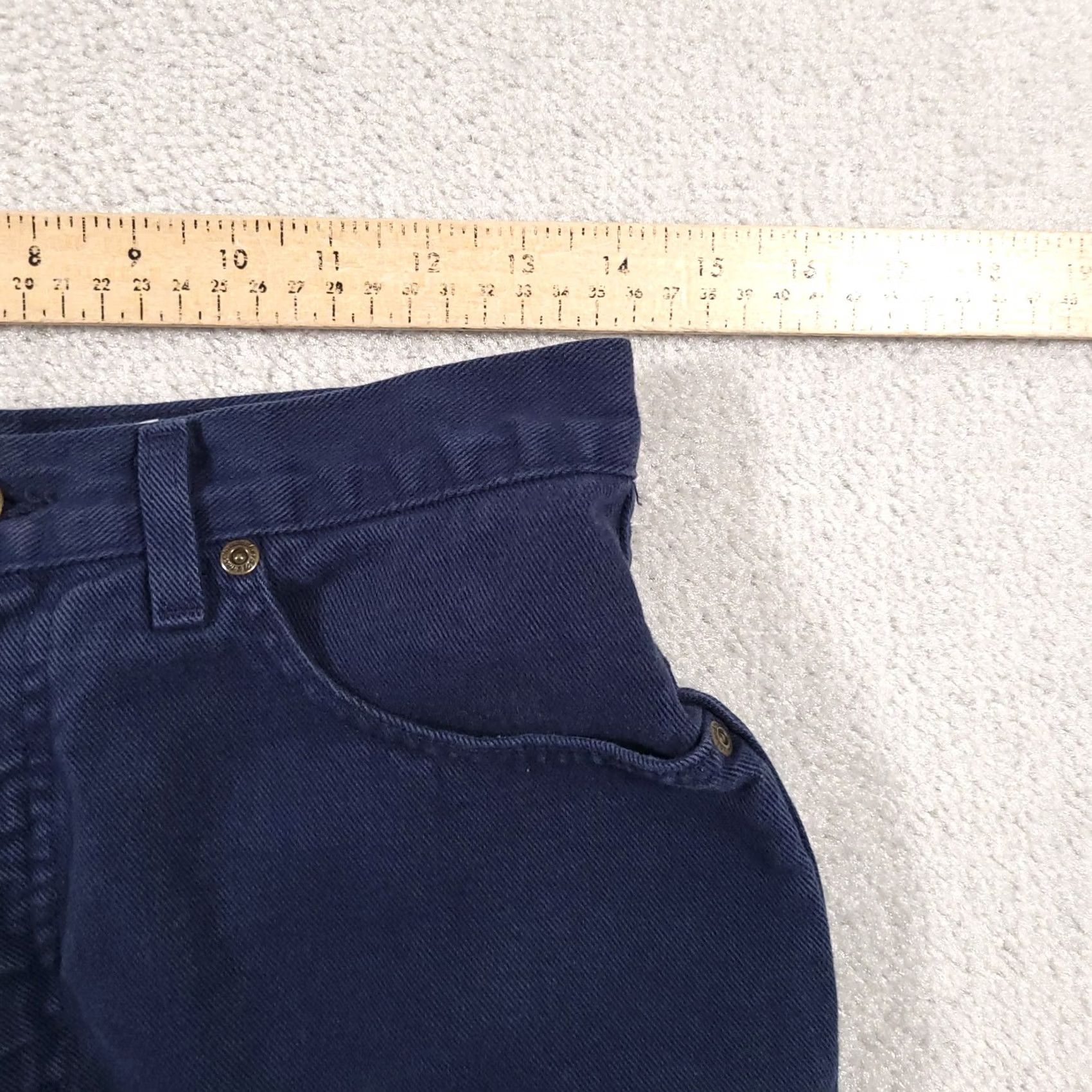 Vintage VINTAGE Christopher & Banks Carpenter Shorts Women's 10 Navy Blue 5" High Rise Size 32" / US 10 / IT 46 - 7 Thumbnail