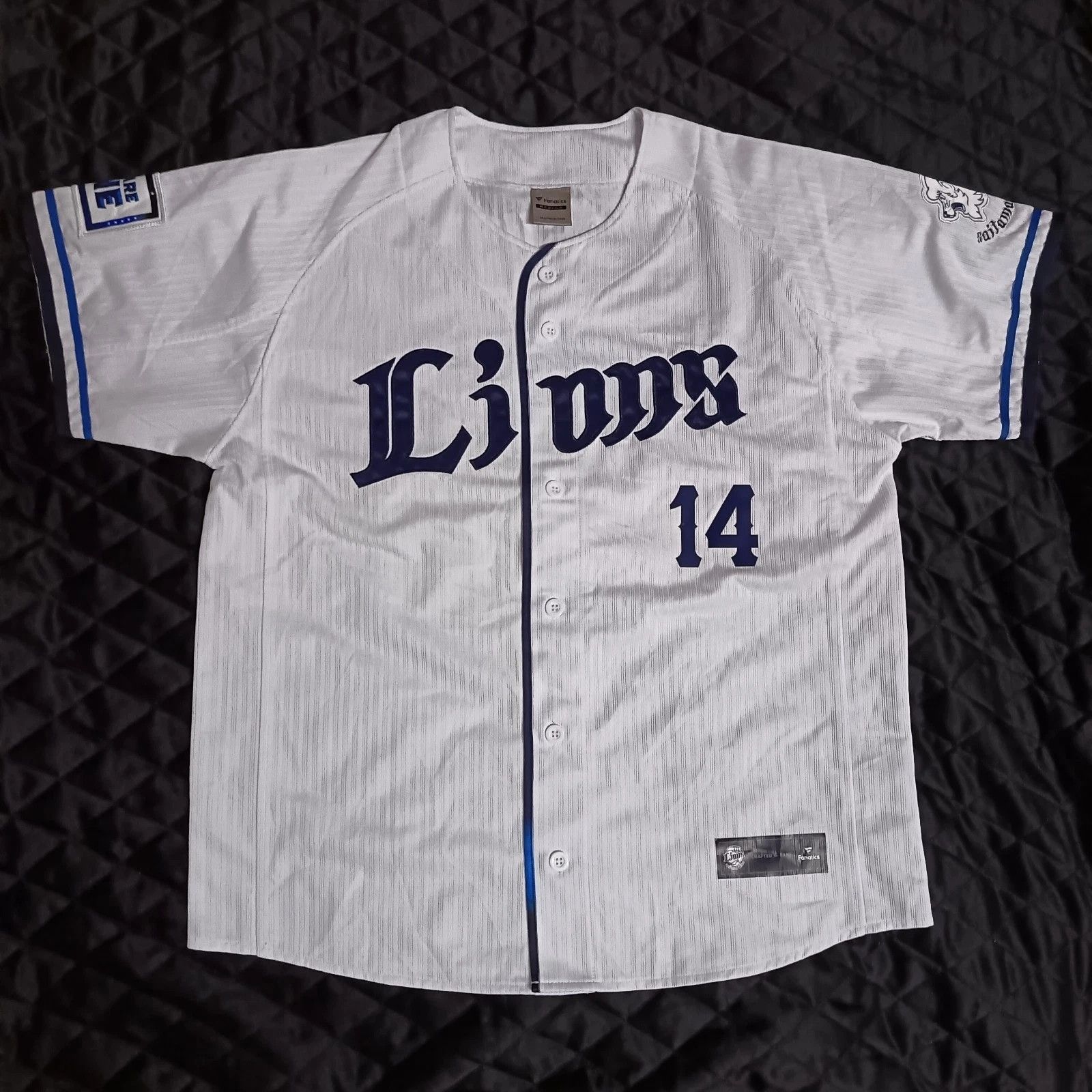 MLB Saitama Seibu Lions Tatsushi Masuda NPB Baseball Jersey Size US M / EU 48-50 / 2 - 1 Thumbnail