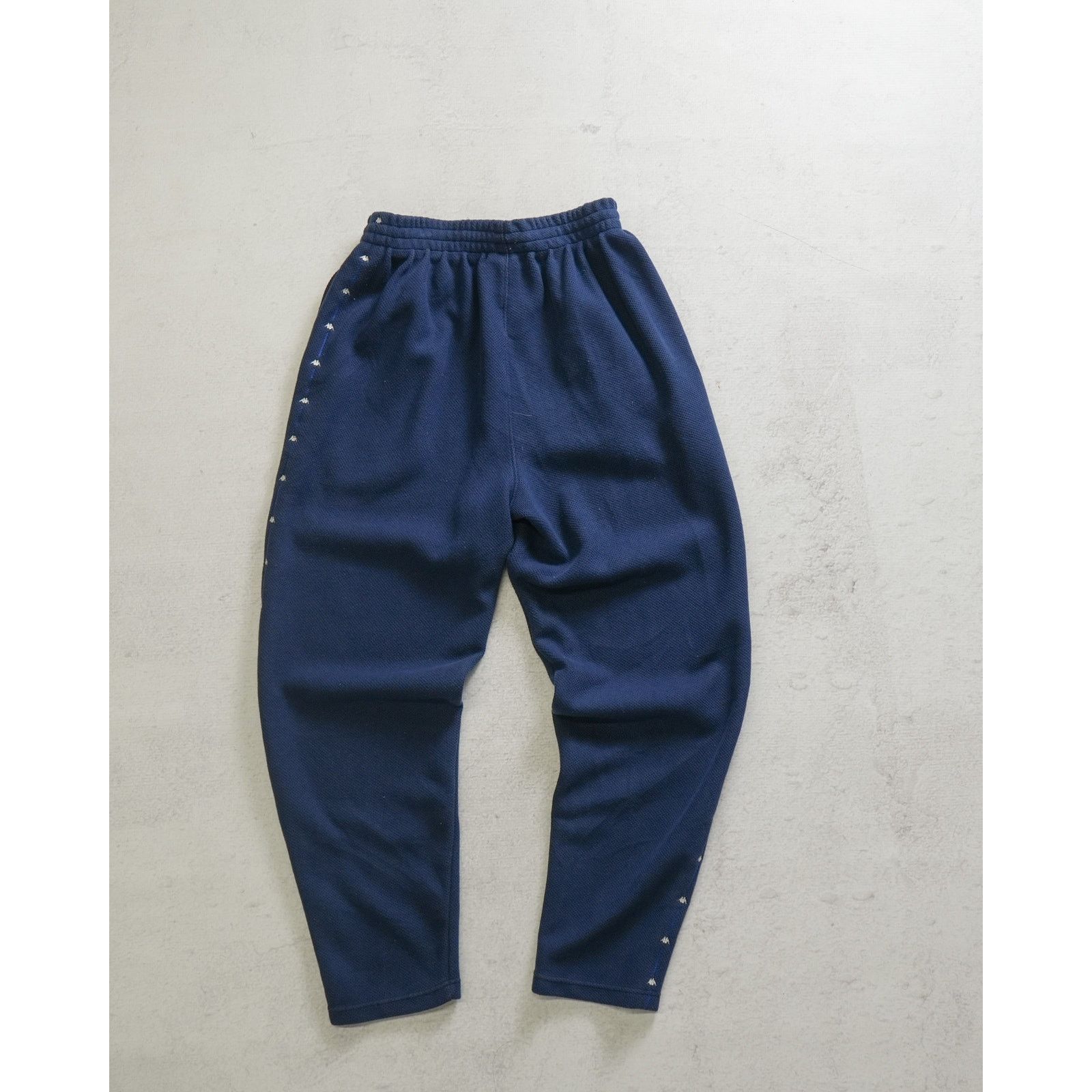 Kappa Vintage 90s Kappa Blue Cuffed Track Pants - Women's Medium Size 28" / US 6 / IT 42 - 2 Thumbnail