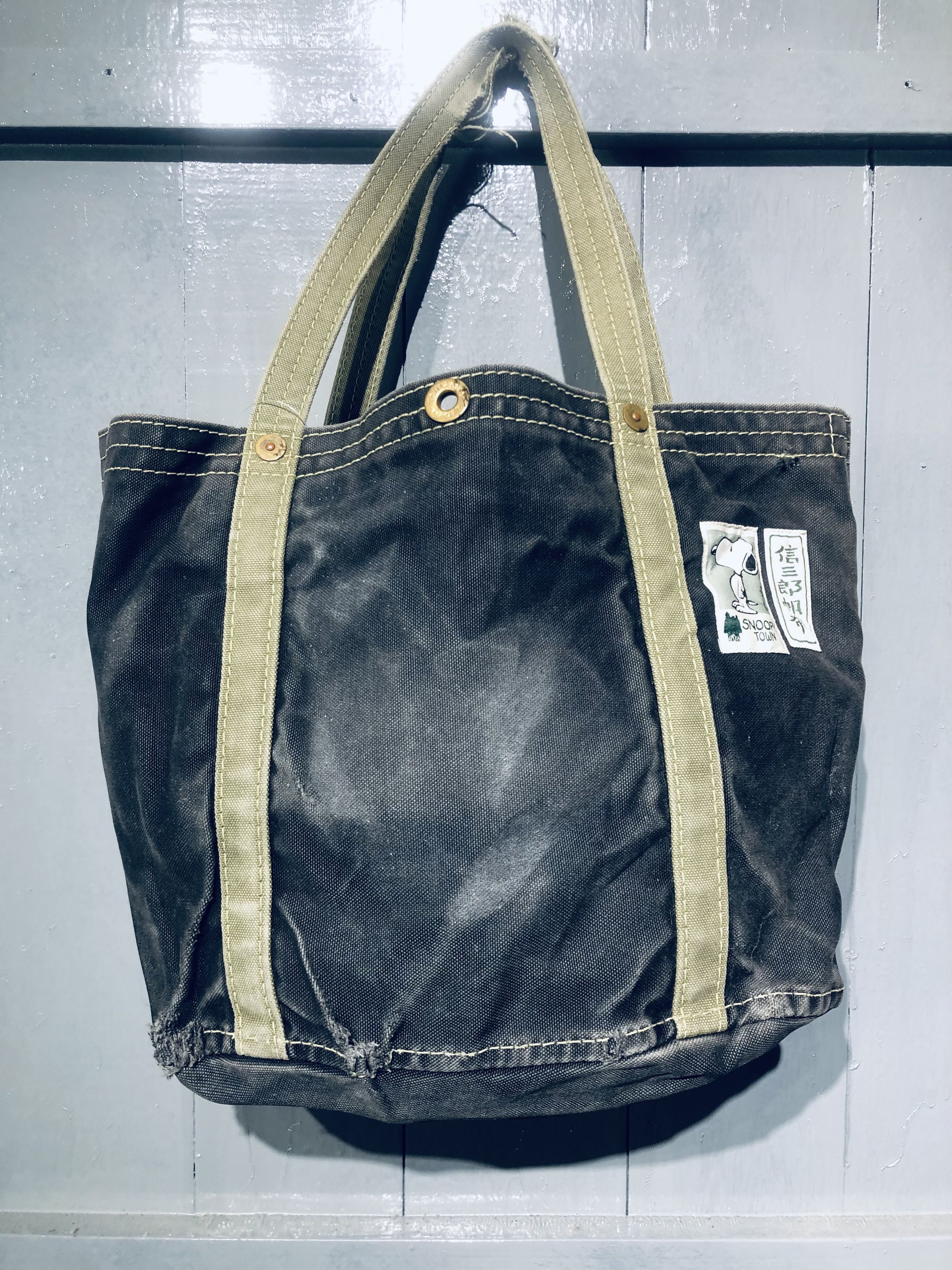 Canvas × Ichizawa Shinzaburo Hanpu × Peanuts SNOOPY X JAPANESE ICHIZAWASHINZABUROHANPU CANVAS TOTEBAG Size ONE SIZE - 11 Thumbnail