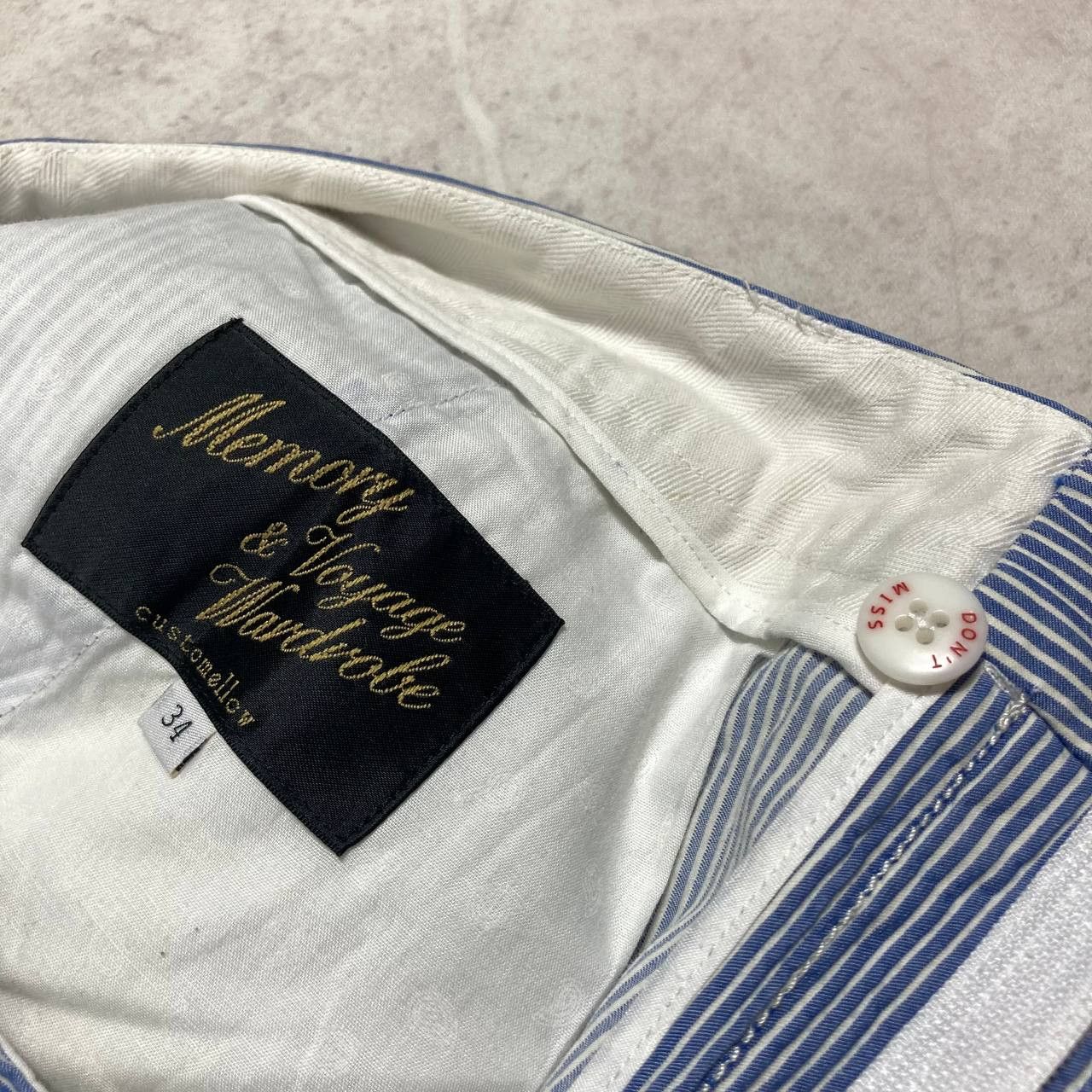Japanese Brand Memory & Voyage Wardrobe Kolon Industries South Korea Size US 31 - 4 Thumbnail