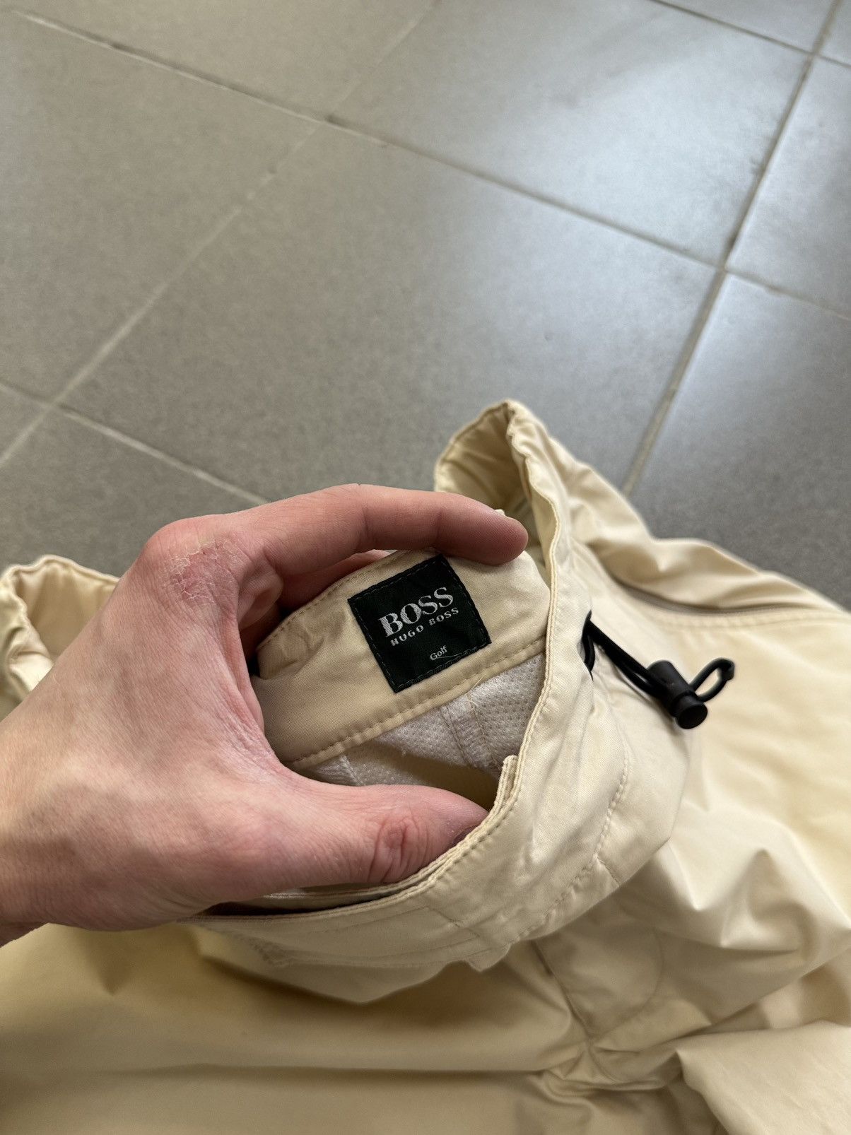 Very crazy Y2K BOSS exclusive nylon side zip pants