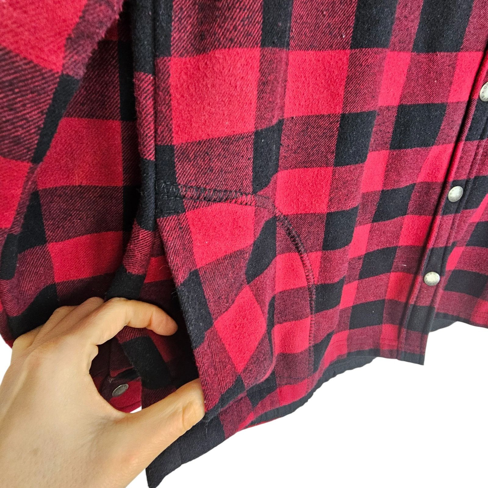 Orvis Orvis Womens BUffalo Plaid Flannel Shacket Size XL Gorpcore Size XL / US 12-14 / IT 48-50 - 4 Thumbnail