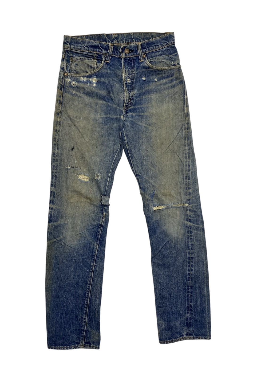 Levi's True Vintage 60s Levis 505 Big E Selvedge Jeans Size US 29 - 2 Thumbnail