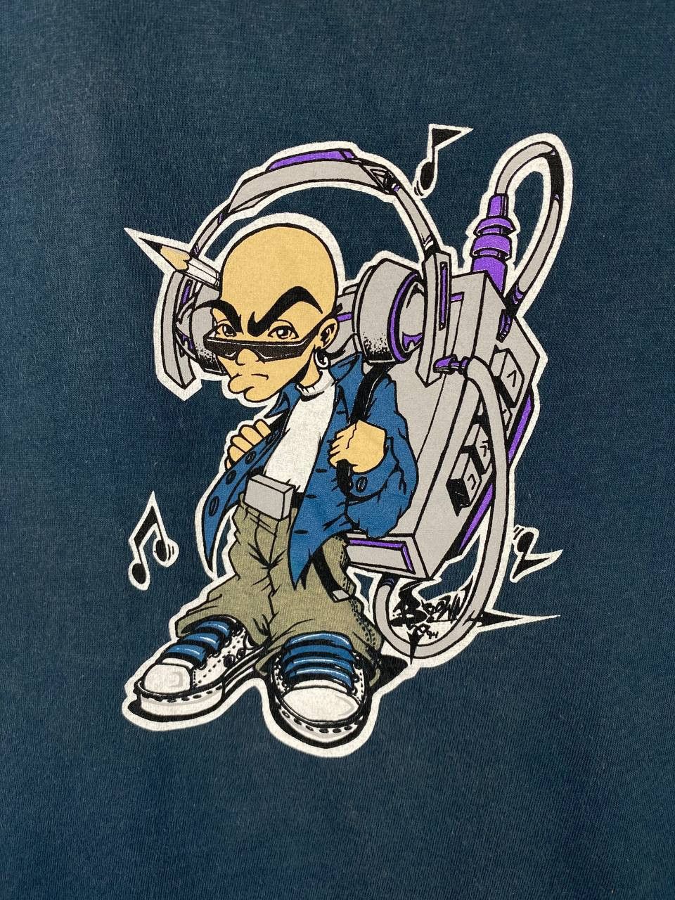 Rap Tees vintage tribal gear end racism made in usa tee Size US XL / EU 56 / 4 - 2 Thumbnail