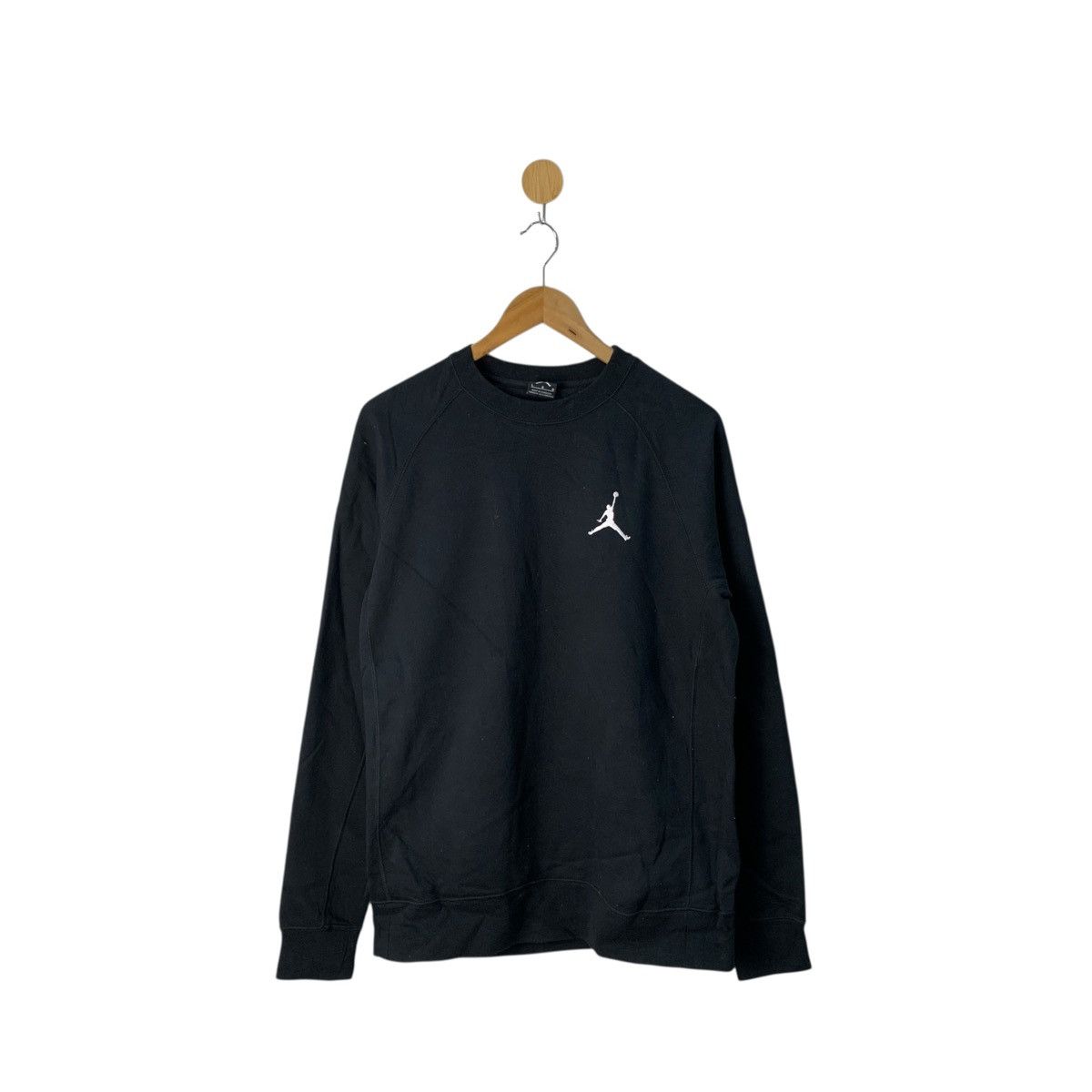 Jordan Brand AIR Jordan Sweatshirt Pullover Black Medium Size US M / EU 48-50 / 2 - 1 Thumbnail