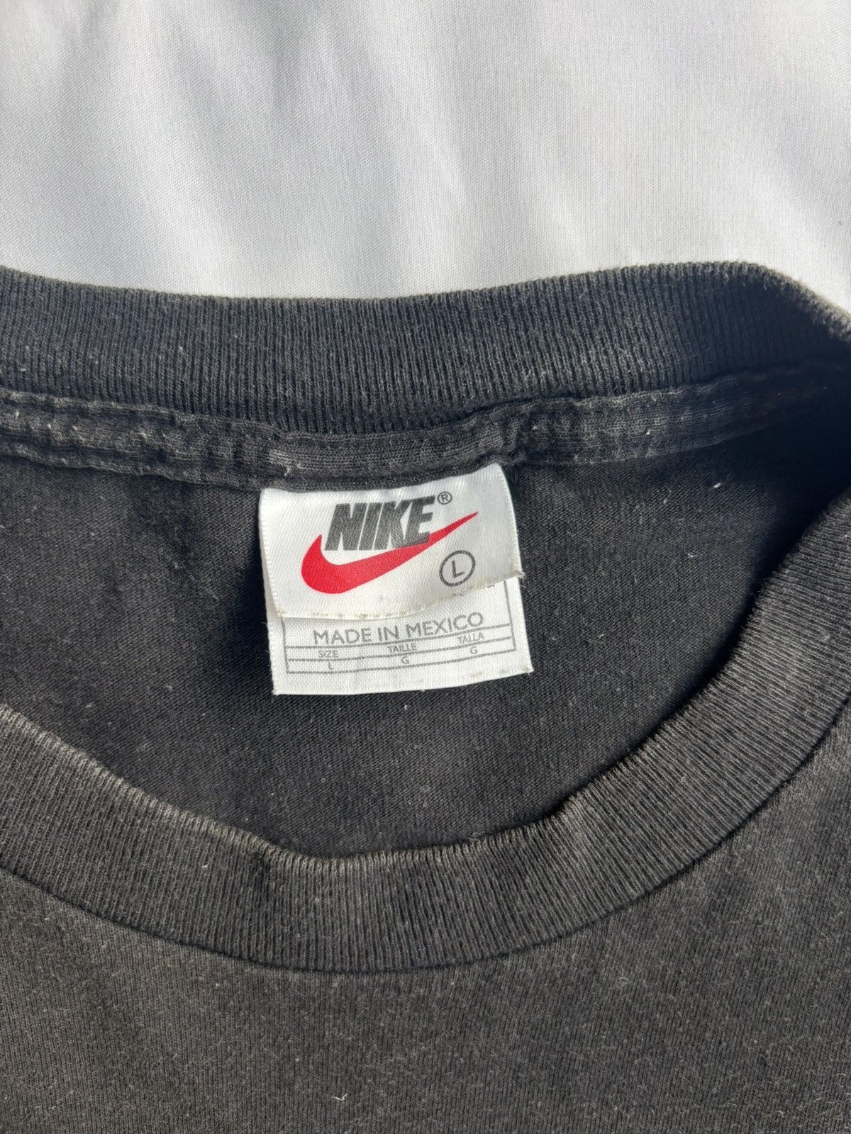 Nike Nike Air Logo Black T-Shirt US L Size US L / EU 52-54 / 3 - 5 Thumbnail