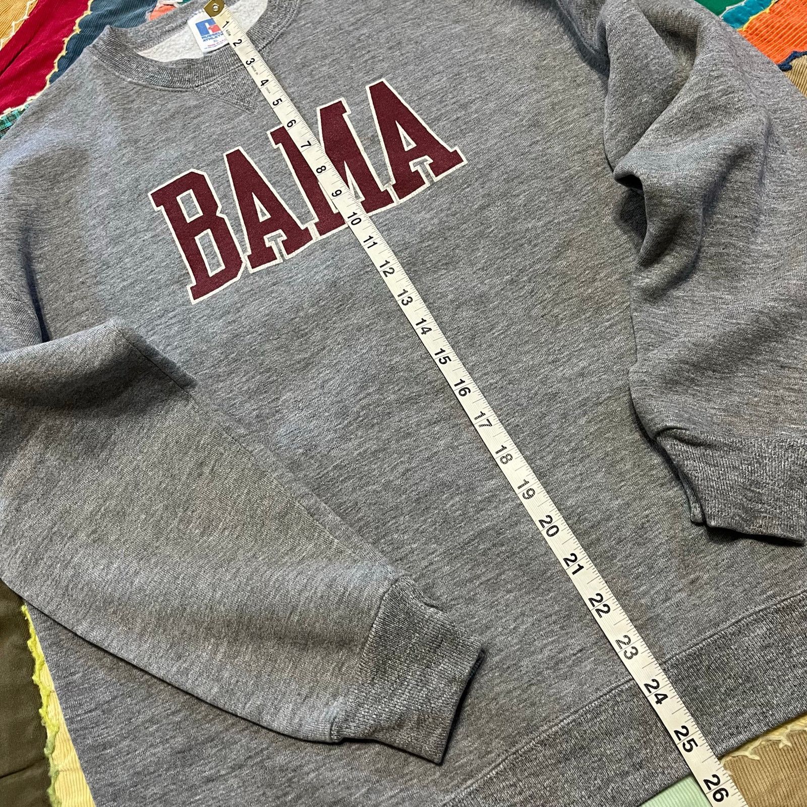 Russell Athletic Vintage Russell Athletics Bama Grey Crewneck Sweatshirt L Size US L / EU 52-54 / 3 - 4 Thumbnail