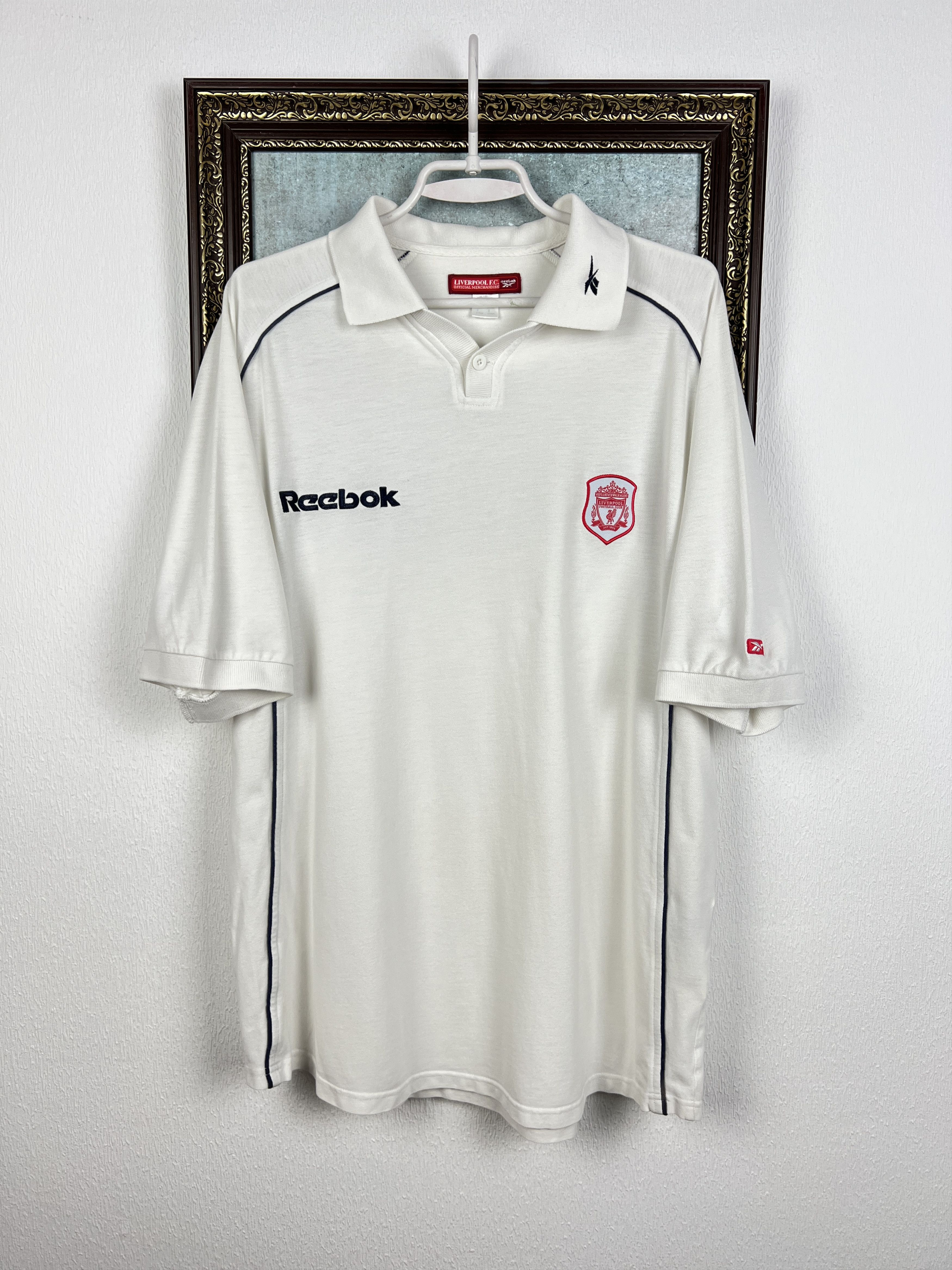 Reebok Reebok Liverpool Football Train Polo Shirt Soccer Jersey Size US XL / EU 56 / 4 - 1 Thumbnail
