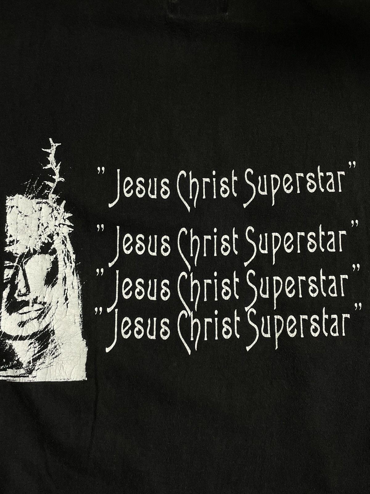 Vintage Vintage 90’s “Jesus Christ Superstar” T-Shirt Y2K Black Size US L / EU 52-54 / 3 - 5 Thumbnail