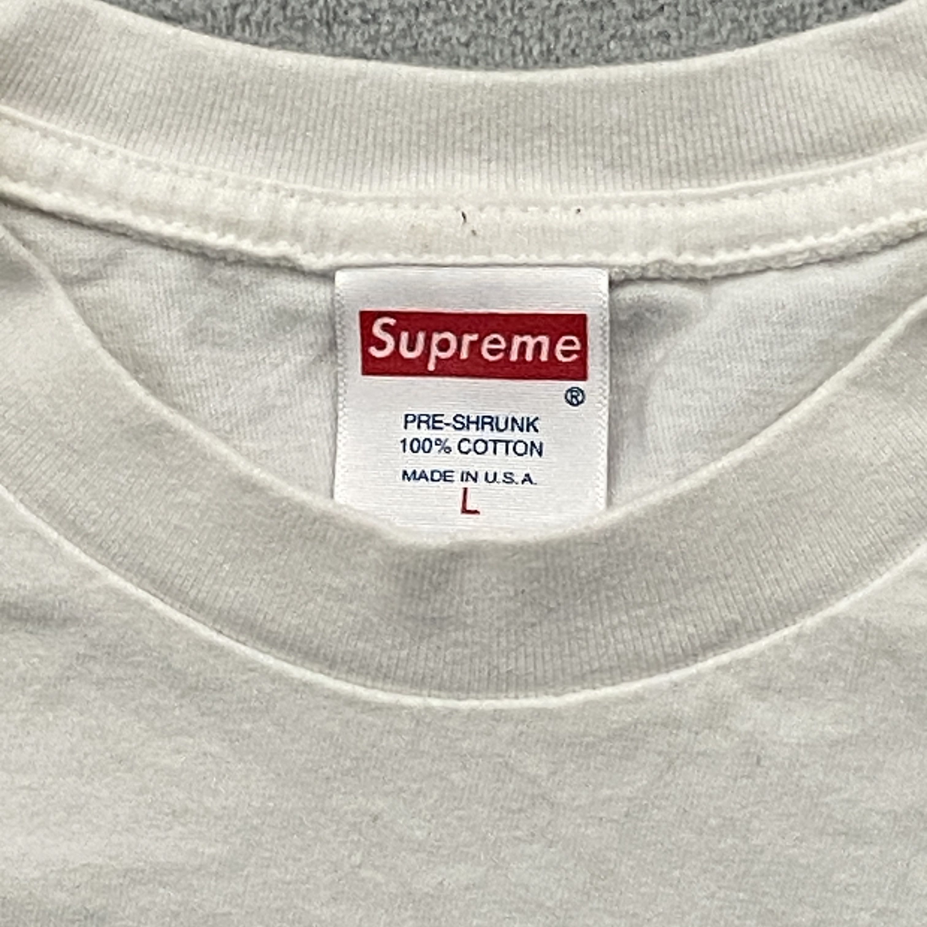 Supreme Shirt Men Large NOT BY BREAD ALONE Logo Spell Out FW15 Size US L / EU 52-54 / 3 - 4 Thumbnail