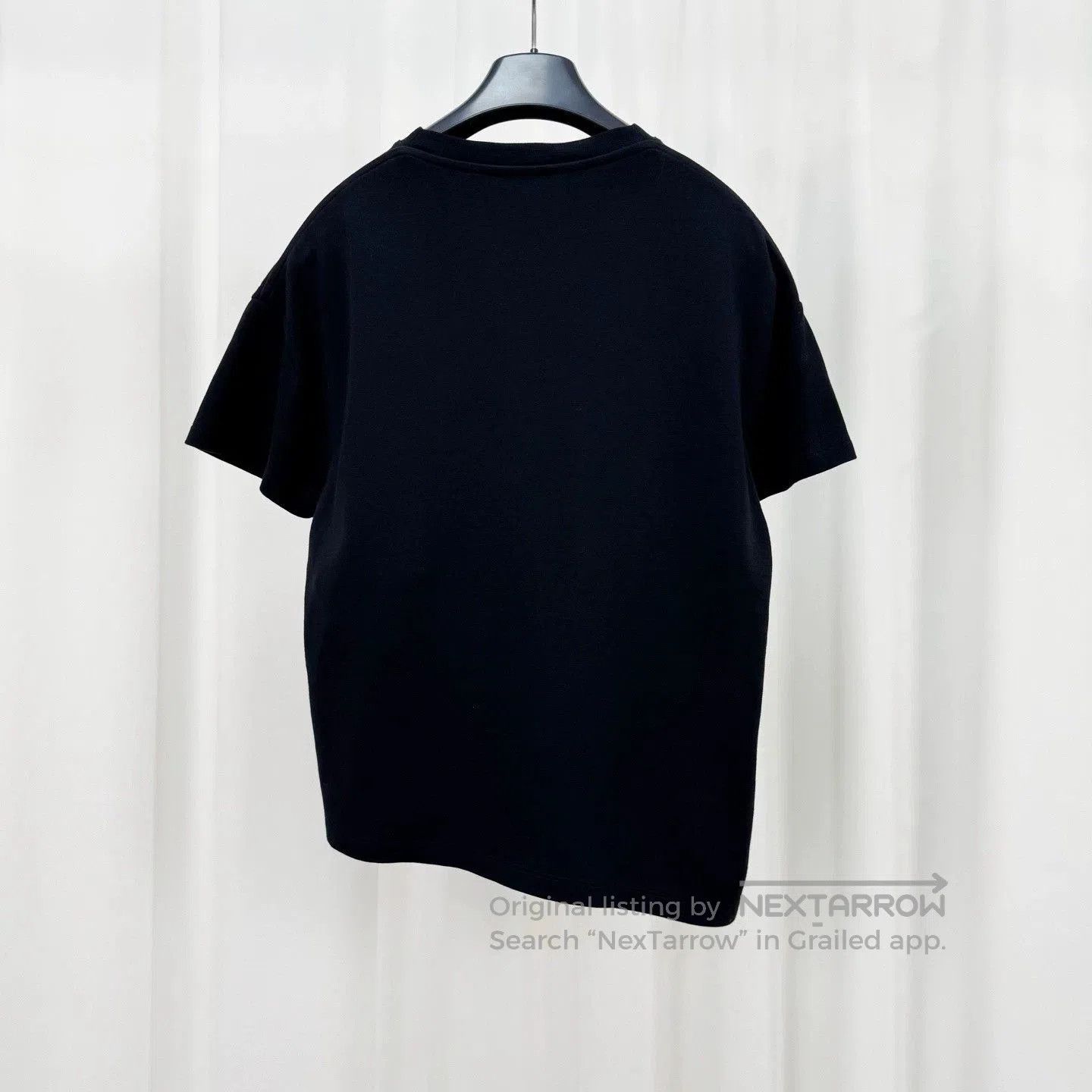 Loewe Loewe Irregular Hem Embroidered Logo Tee. Size US XS / EU 42 / 0 - 1 Thumbnail