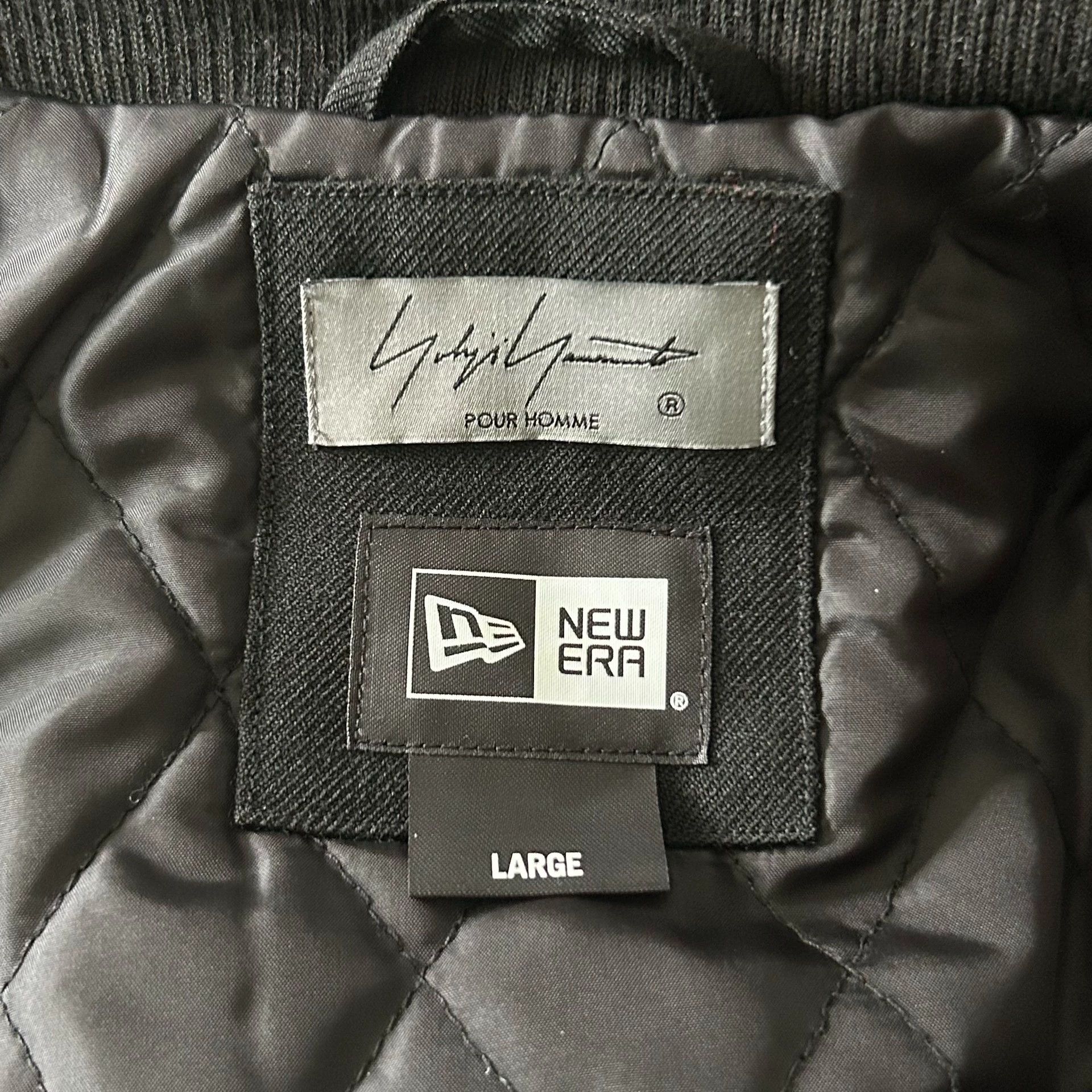 Yohji Yamamoto Yohji Yamamoto 22AW New Era Slogan Wool Coach Jkt Size US L / EU 52-54 / 3 - 5 Thumbnail
