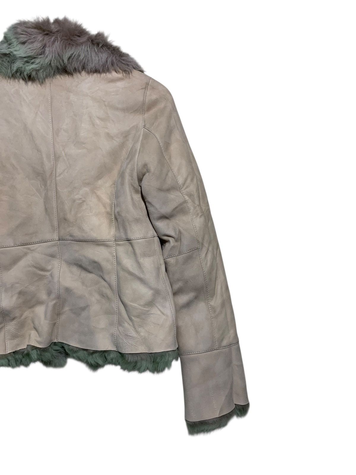 Sagafurs × Toscano 🔥TOSCANO BRISA SPAIN LAMBSKIN LEATHER FUR JACKET Size S / US 4 / IT 40 - 7 Thumbnail