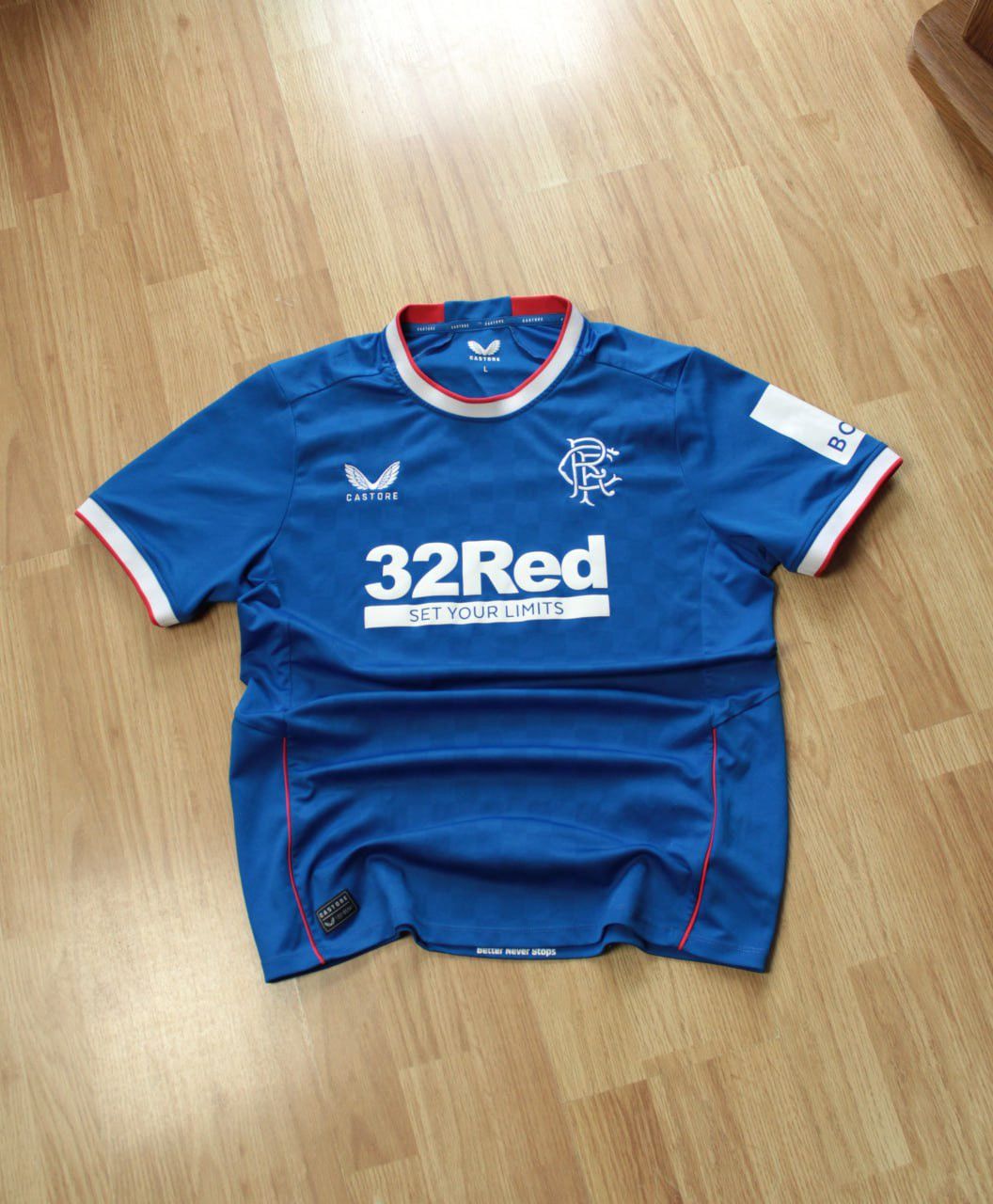 Vintage 🔥 Glasgow Rangers 2022 2023 Home Football Jersey Shirt Size US L / EU 52-54 / 3 - 1 Thumbnail