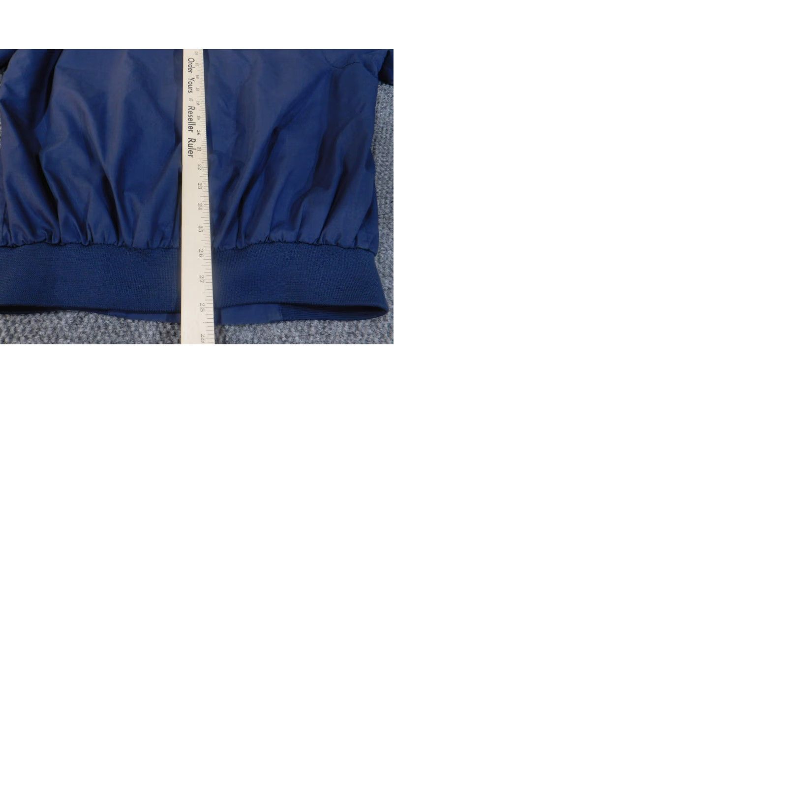 Members Only Members Only Jacket Mens M blue bomber zip polyester retro lined Size US M / EU 48-50 / 2 - 9 Thumbnail