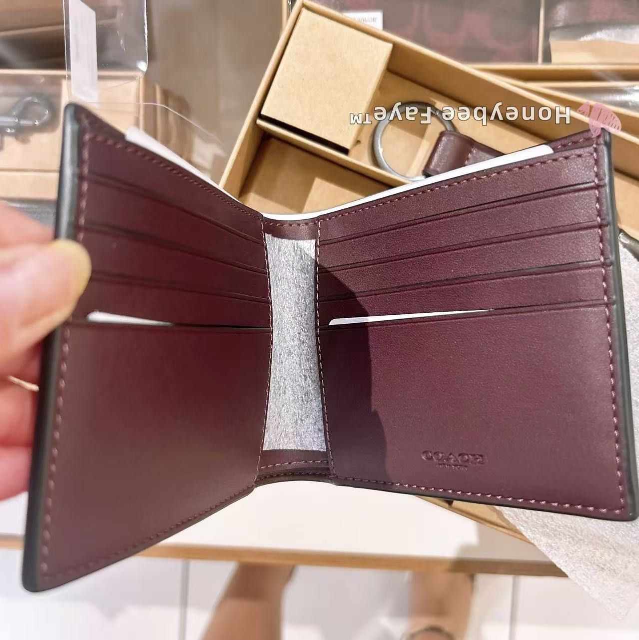 MEN's Boxed 3-In-1 Wallet Gift Set In Signature Canvas CW344