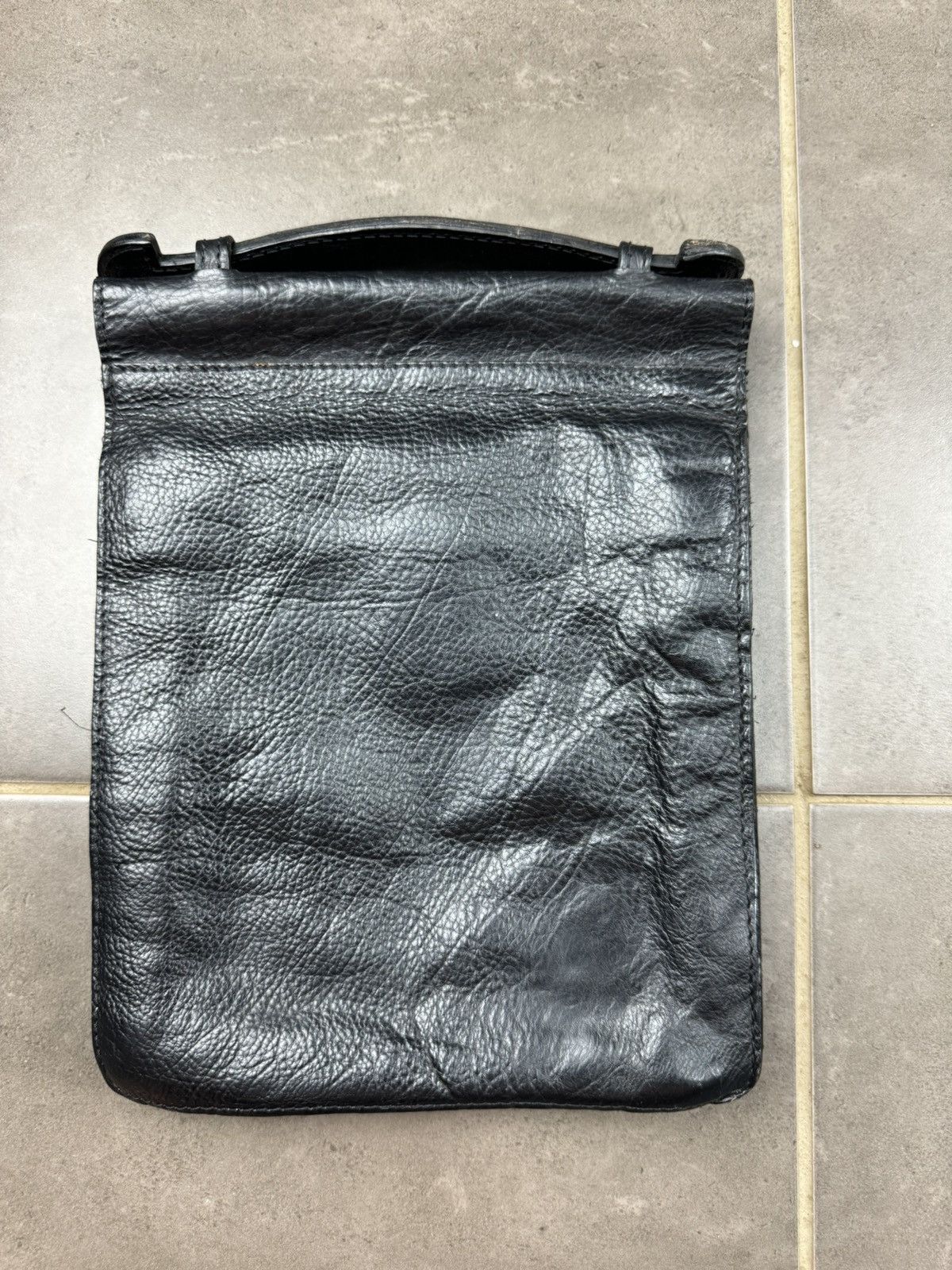 Vintage Genuine Lather man’s bag Size ONE SIZE - 3 Thumbnail