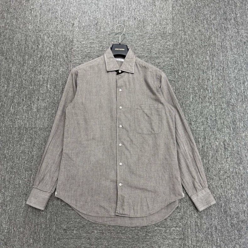 Loro Piana LORO PIANA A shirt with pockets on the chest Size US S / EU 44-46 / 1 - 1 Thumbnail