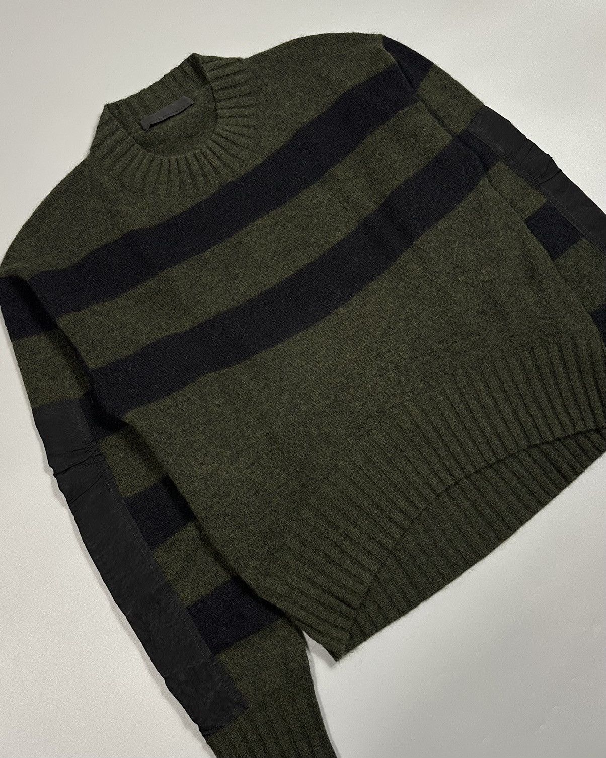 Haider Ackermann Haider Ackermann Oversized Striped Mohair Knit Sweater Size US M / EU 48-50 / 2 - 3 Thumbnail