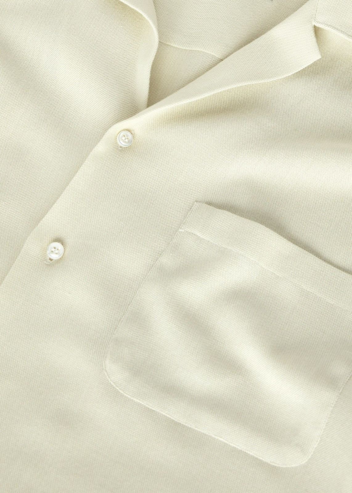 Loro Piana o1srvl11e0325 FAO0339 Cotton Shirt in Cream Size US S / EU 44-46 / 1 - 3 Thumbnail