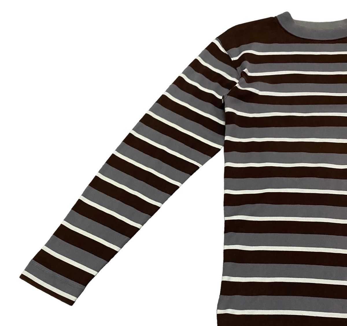 General Research × Japanese Brand × Vintage Vintage General Research "Go To Woods" Stripe T-shirt 2000s Size US M / EU 48-50 / 2 - 5 Thumbnail