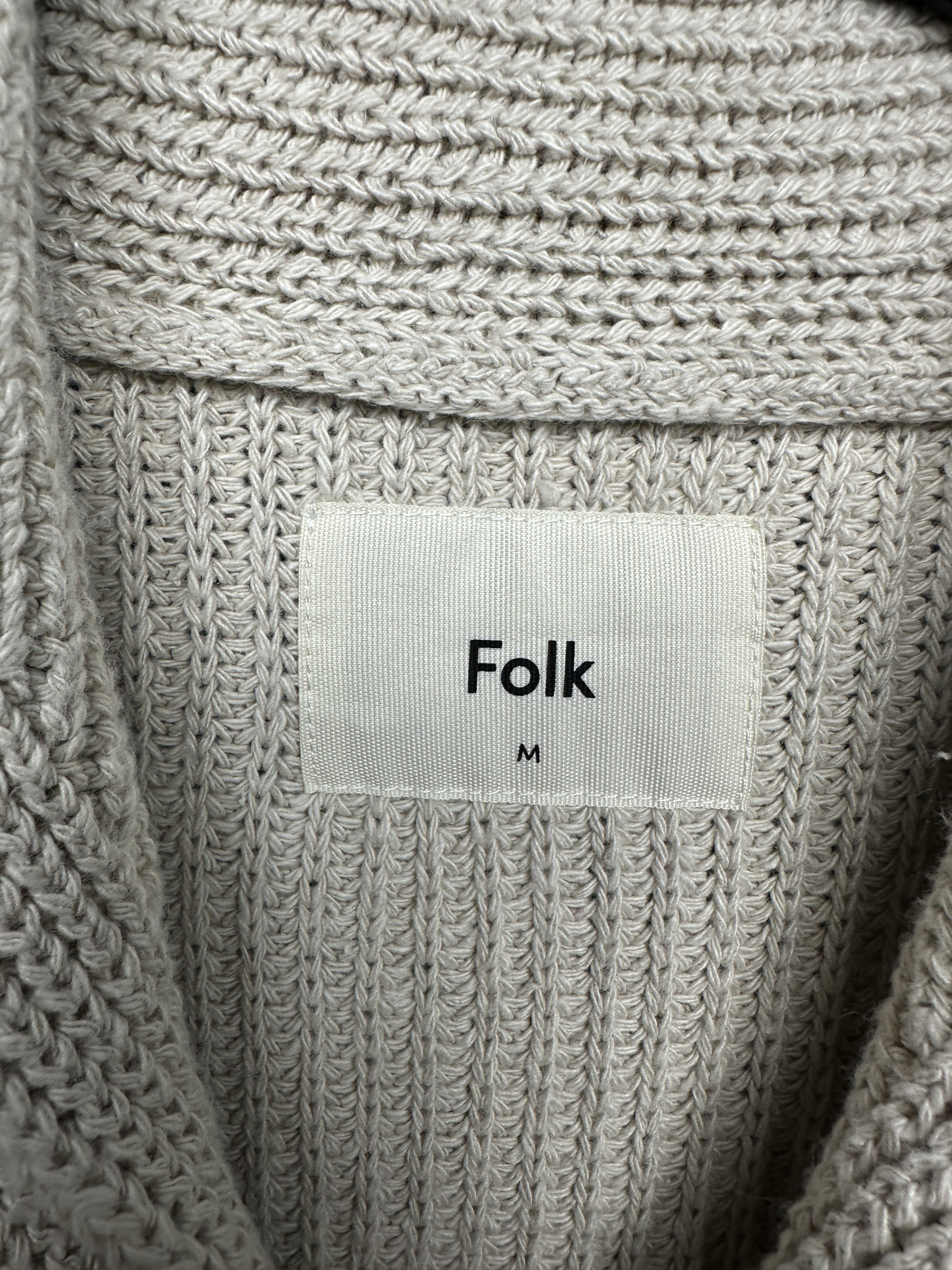 Folk Folk Mens Knit Cardigan Sweater Size US M / EU 48-50 / 2 - 3 Thumbnail