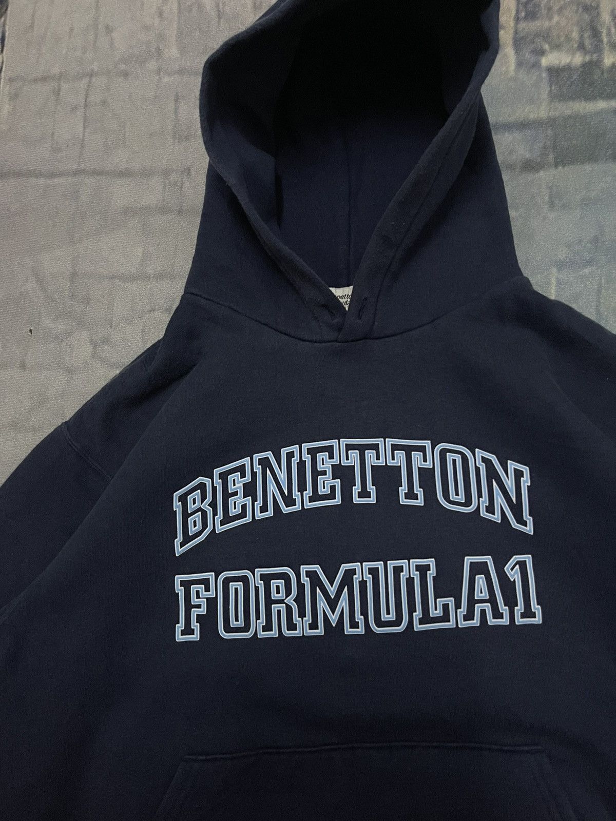 United Colors Of Benetton 90s UNITED COLORS OF BENETTON FORMULA 1 PROMO HOODIE Size US M / EU 48-50 / 2 - 6 Thumbnail