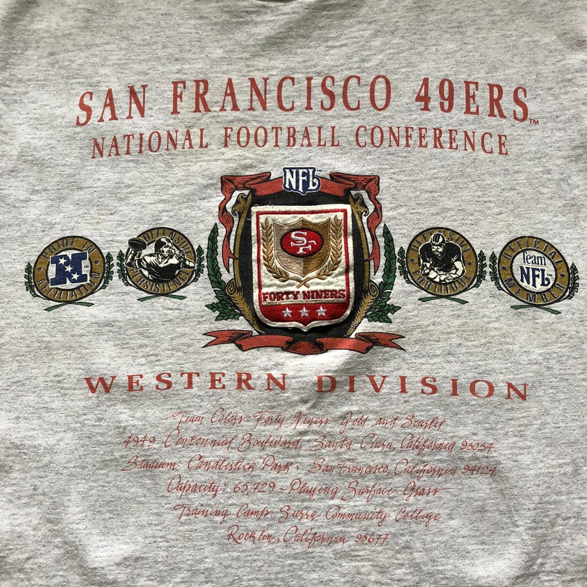NFL × Vintage Vintage San Francisco 49ers Western Division Size US L / EU 52-54 / 3 - 2 Thumbnail