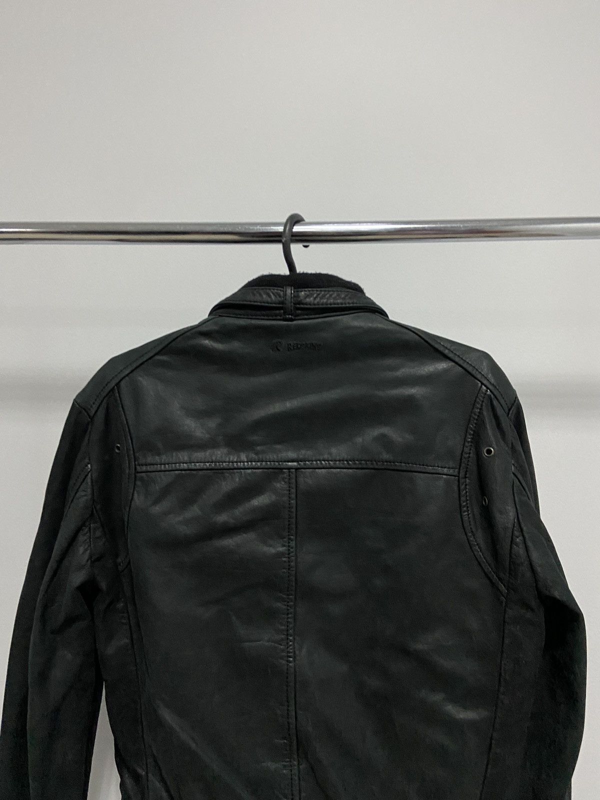 Leather Redskins leather jacket vintage zip Size US S / EU 44-46 / 1 - 4 Thumbnail